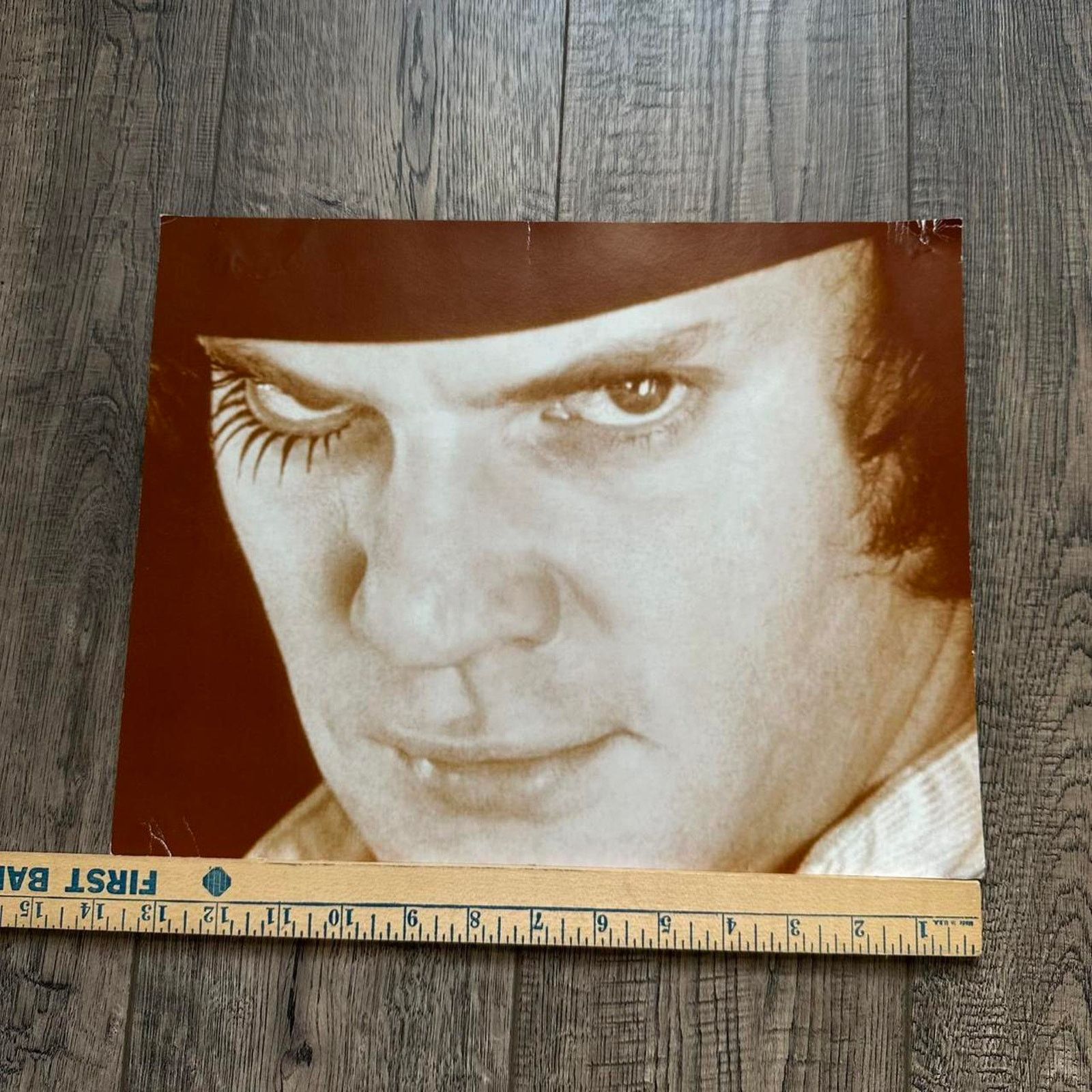 Vintage Vintage Clockwork Orange Stanley Kubrick Movie Promo Poster Size ONE SIZE - 8 Thumbnail
