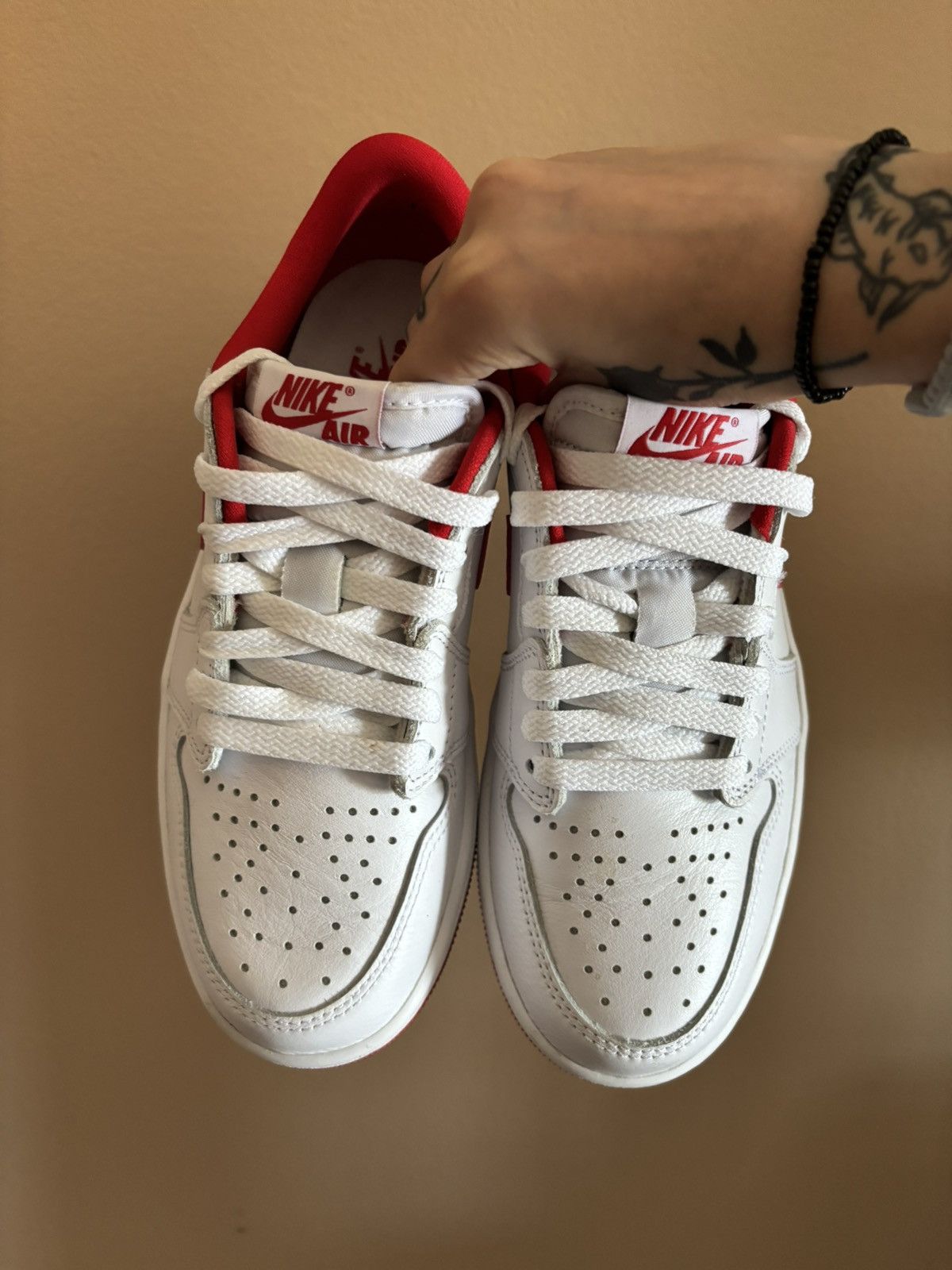 Jordan Brand Air Jordan 1 Retro Low OG ‘University Red' Size US 5.5 / EU 38 - 3 Thumbnail