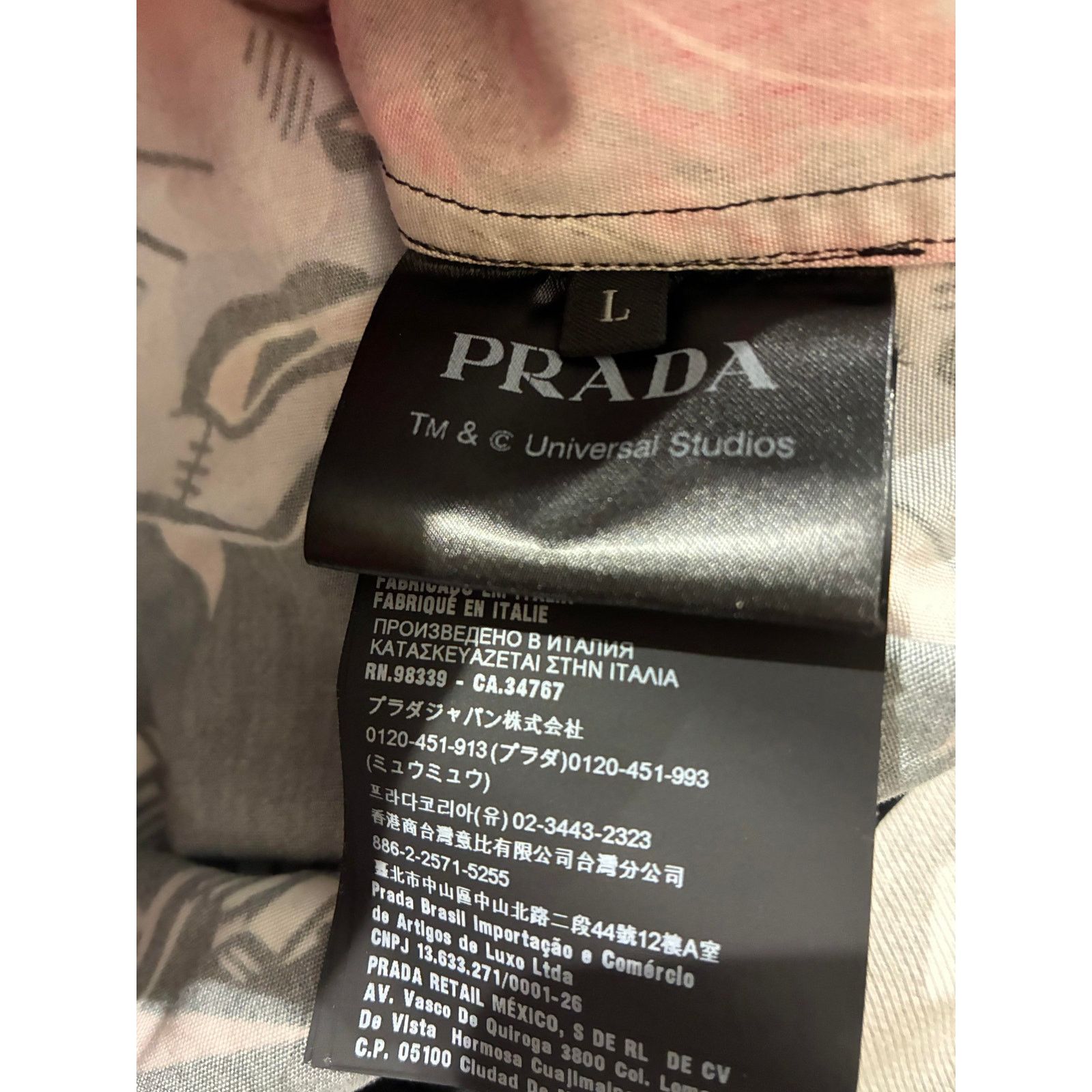 Prada Prada Frankenstein Rose Button Up Size US L / EU 52-54 / 3 - 4 Thumbnail
