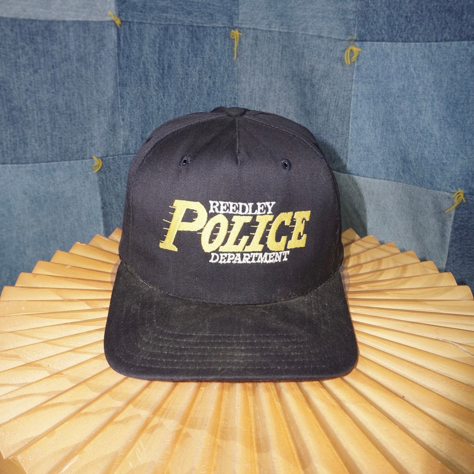 Vintage OSFA - Vintage 90s reedley police department embroidered hat Size ONE SIZE - 1 Thumbnail
