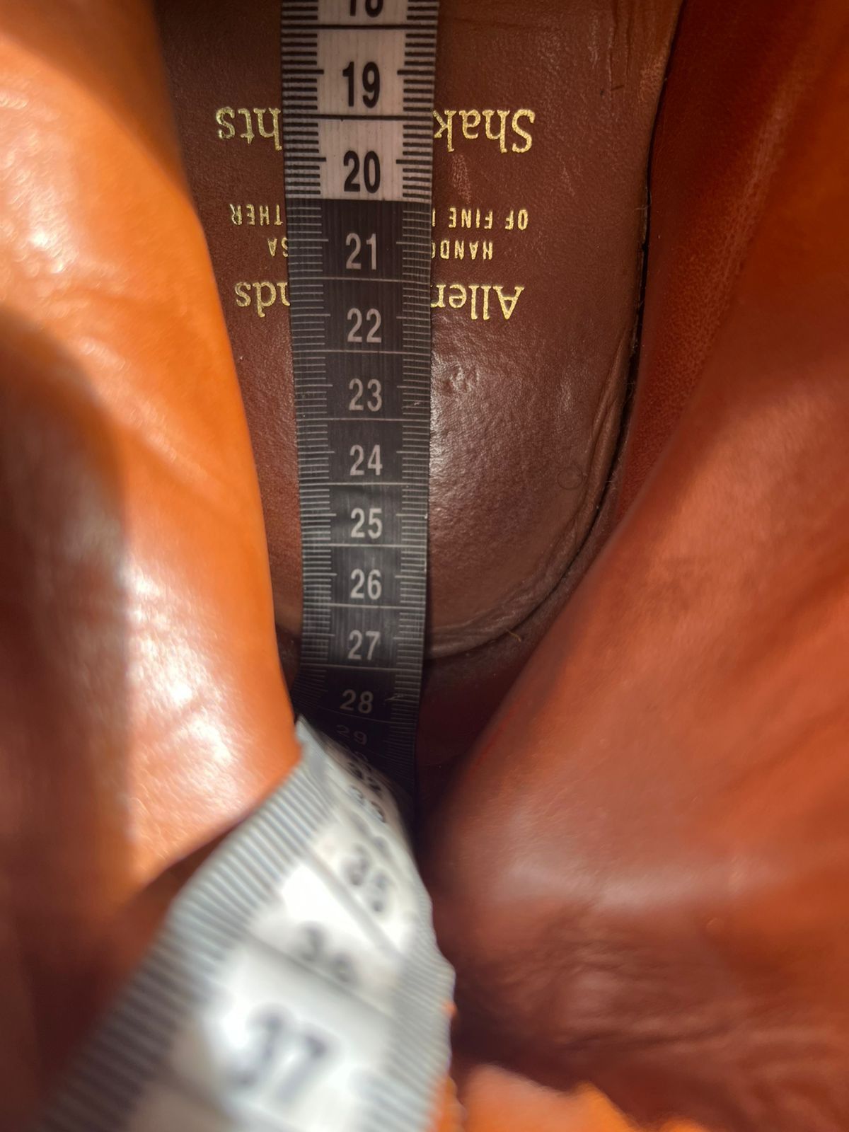 Allen Edmonds Allen Edmonds Shaker Heights Brown/Tan Tweed Leather Boots Size US 8.5 / EU 41-42 - 8 Thumbnail