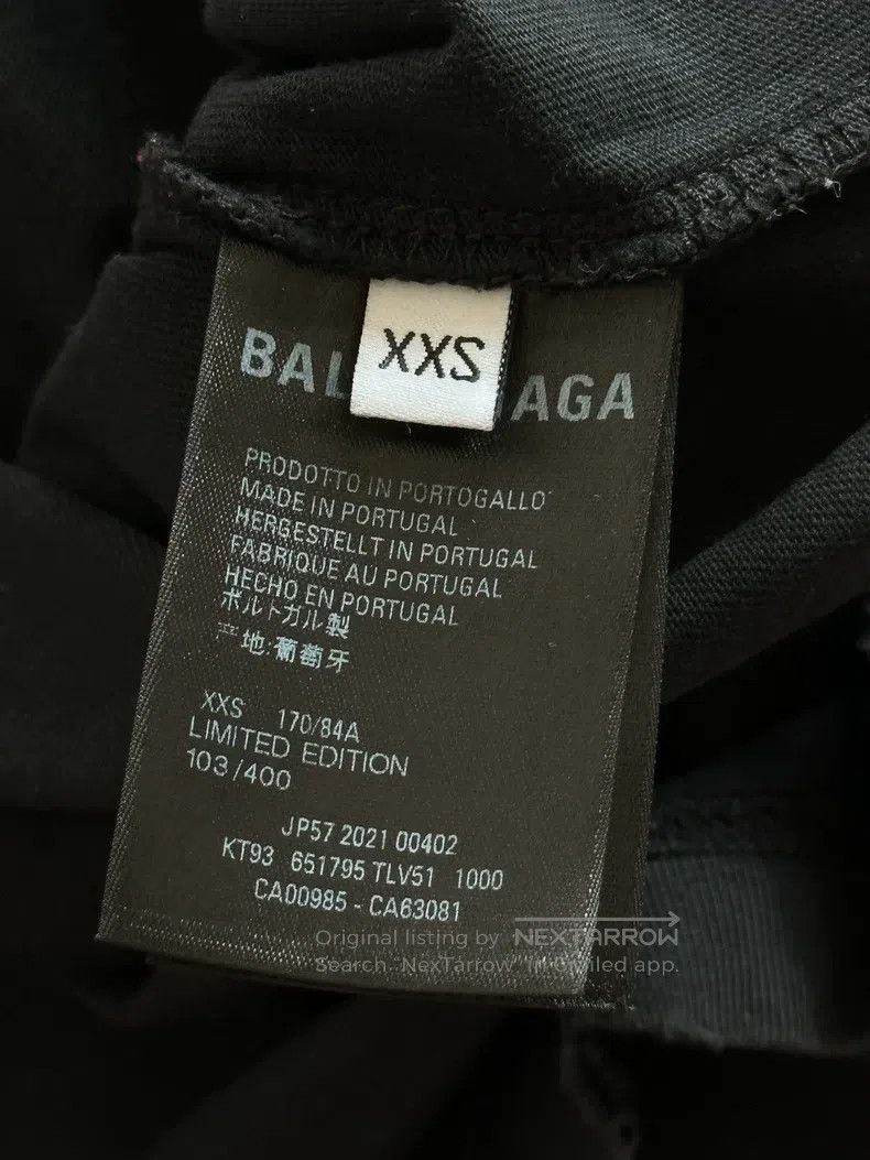 Balenciaga Balenciaga German Tank Short Sleeve Size US XXS / EU 40 - 2 Thumbnail