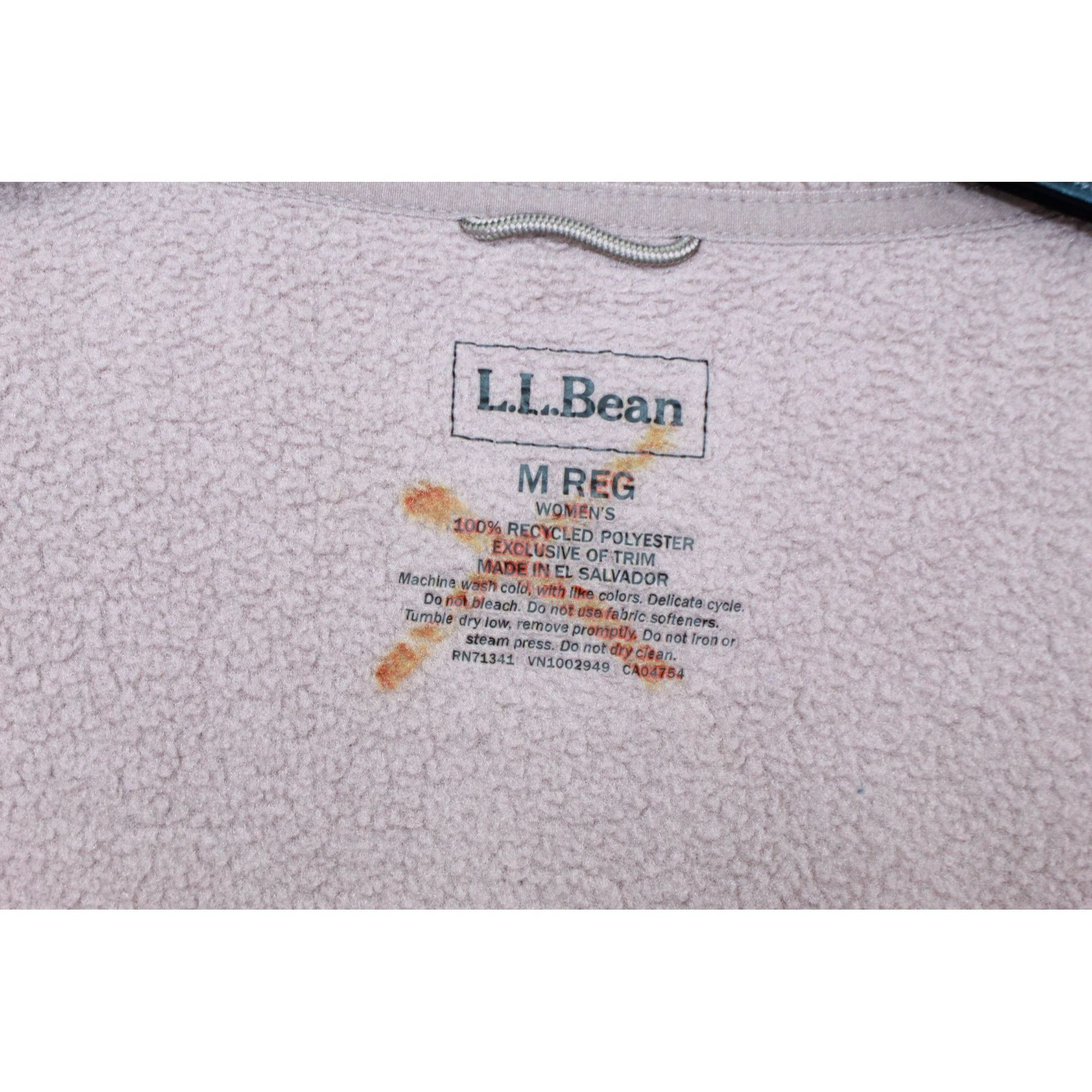 L.L. Bean LL Bean Women's Mountain Classic Fleece Jacket Size M / US 6-8 / IT 42-44 - 7 Thumbnail