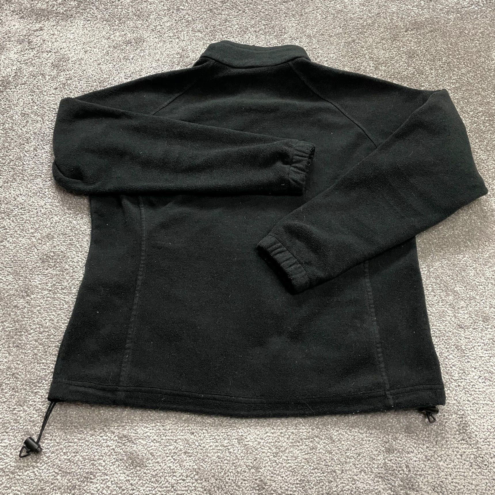 Vintage Columbia Jacket Womens Large Black Full Zip Pockets Fleece Outdoor Hiking Ladies Size L / US 10 / IT 46 - 2 Thumbnail