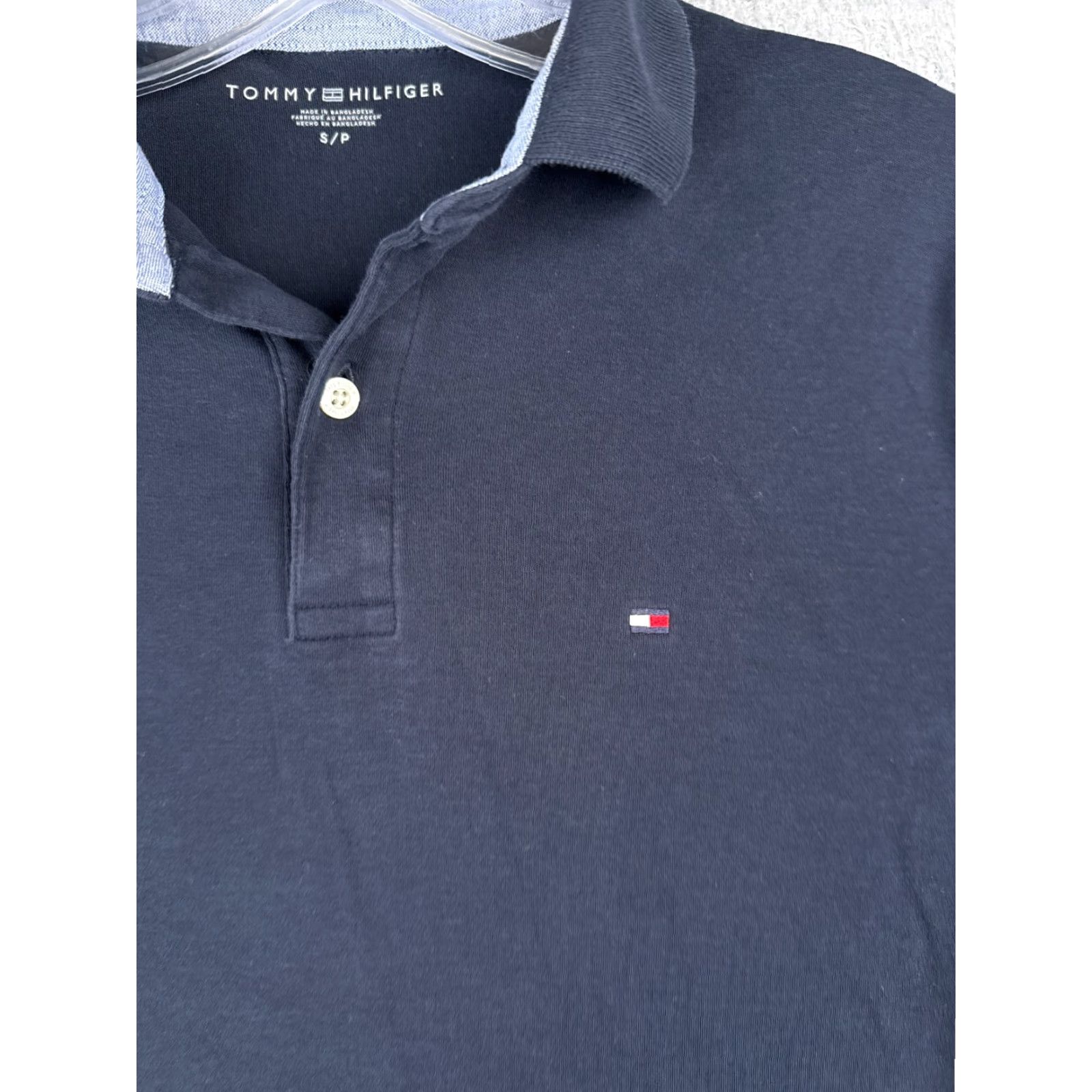 Tommy Hilfiger Tommy Hilfiger Polo Shirt Men Small Blue Slim Fit Casual 90s Size US S / EU 44-46 / 1 - 6 Thumbnail