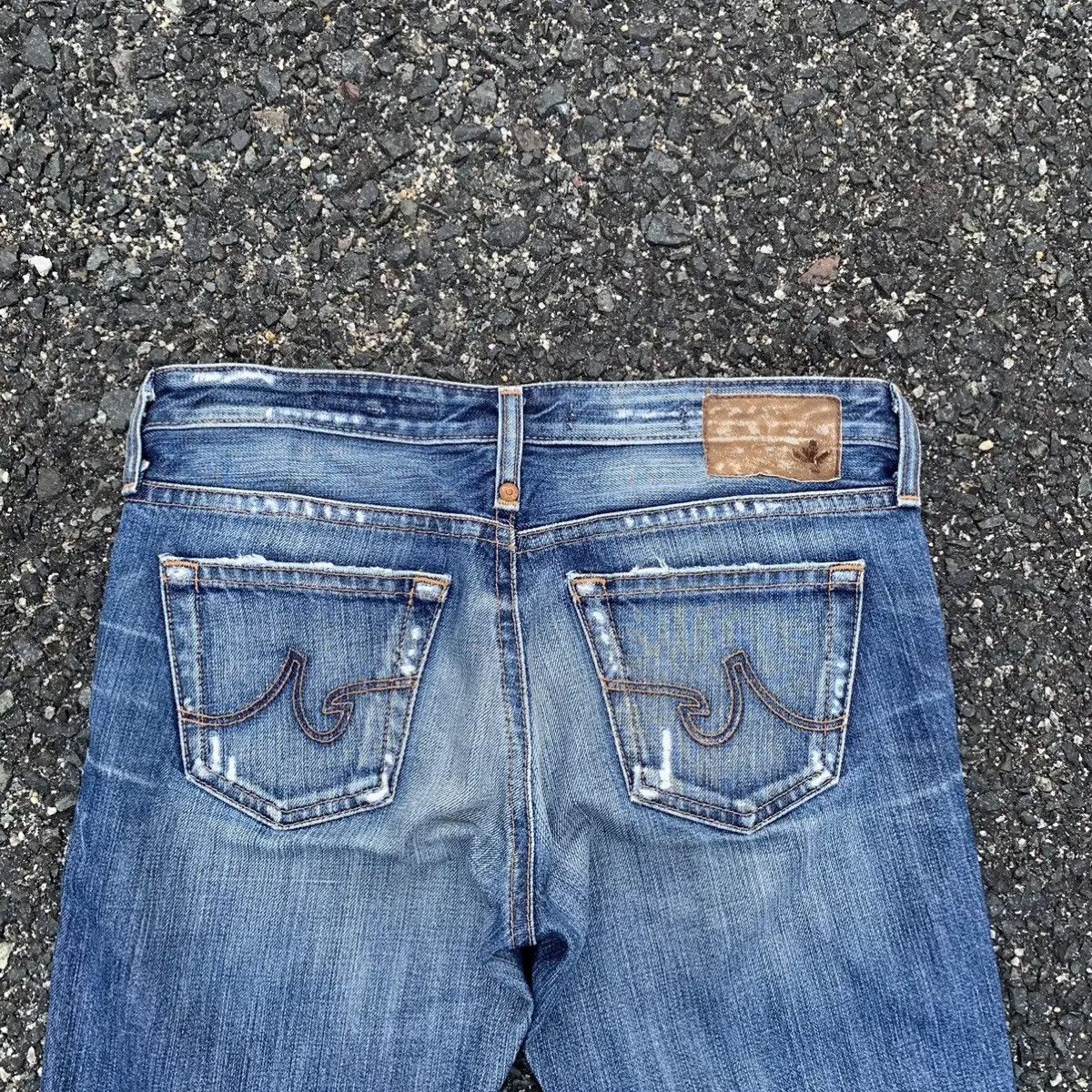 AG Adriano Goldschmied Adriano Goldschmied Jeans 29x30 Distressed Denim Faded Pants Size US 29 - 12 Thumbnail
