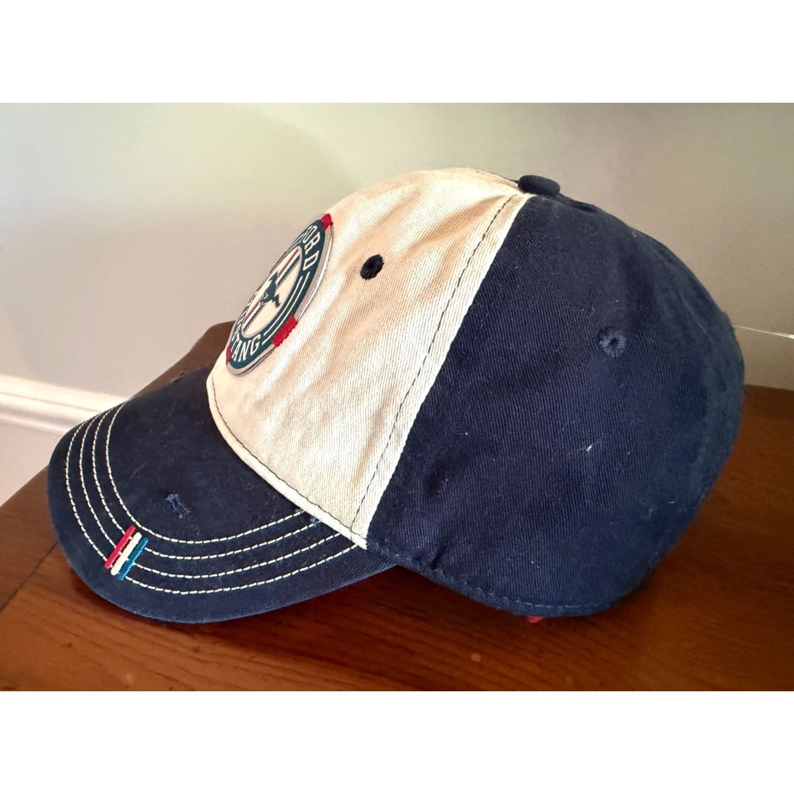 Ford Ford Mustang Snap Back Hat Official Licensed Product by Ford Snapback Mens Adjustable Multicolor Red White Blue Size ONE SIZE - 2 Thumbnail