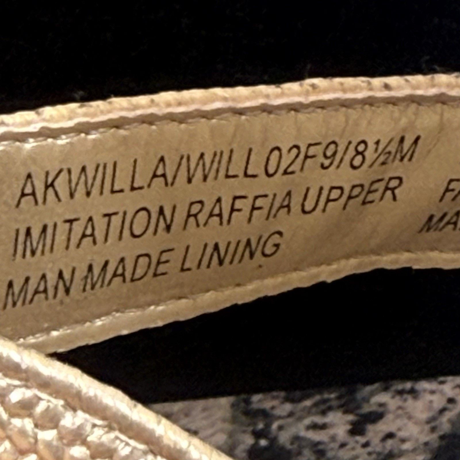 Anne Klein Anne Klein Espadrilles Sandal Wo’s Size 8.5M Size US 8.5 / IT 38.5 - 9 Thumbnail