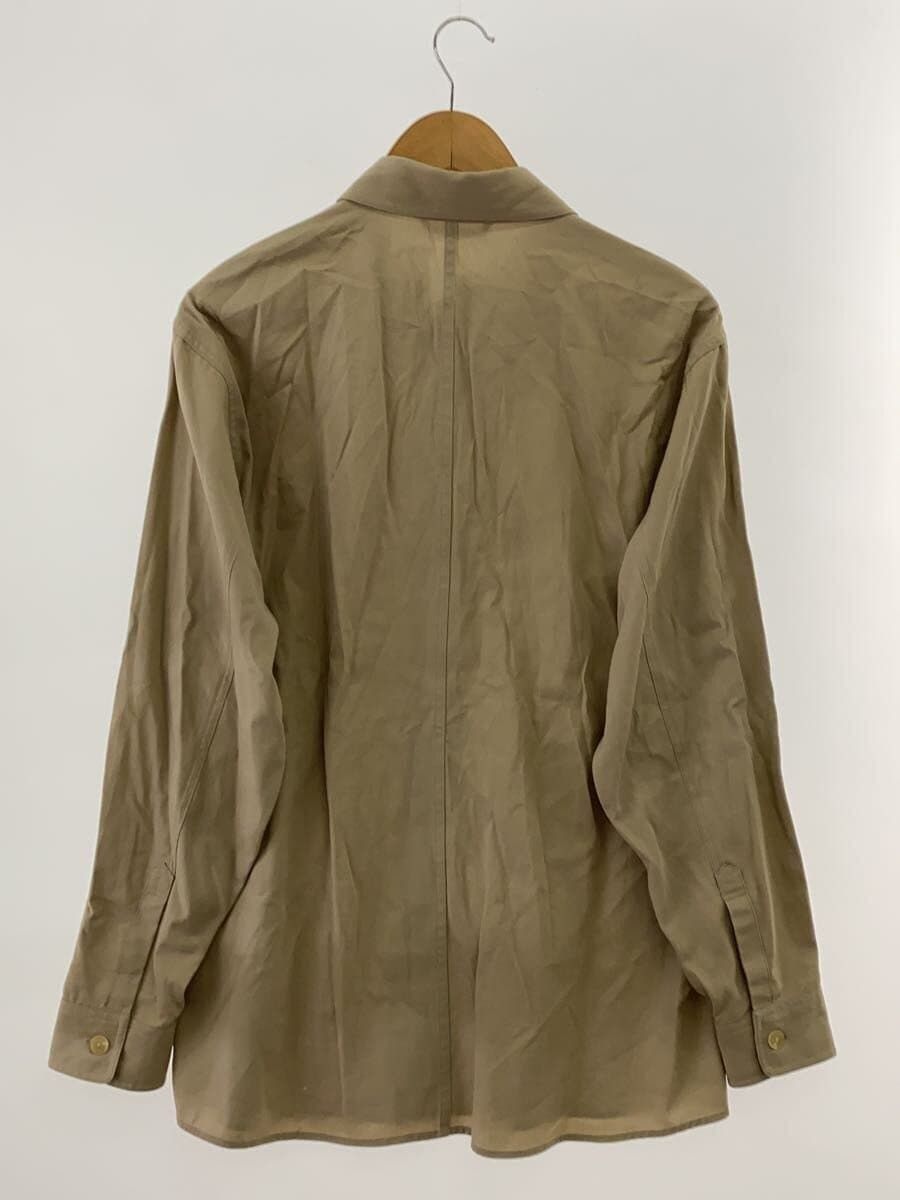 Auralee Beige Cotton Long-sleeved Shirt Size US XL / EU 56 / 4 - 2 Thumbnail