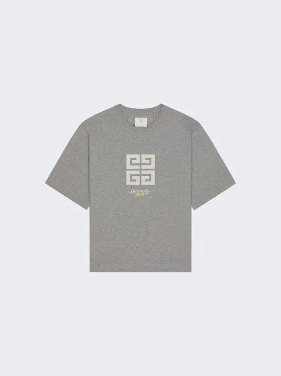 Givenchy o1srvl11e0725 New Studio Fit T-Shirt in Light Grey Size US XXL / EU 58 / 5 - 1 Preview