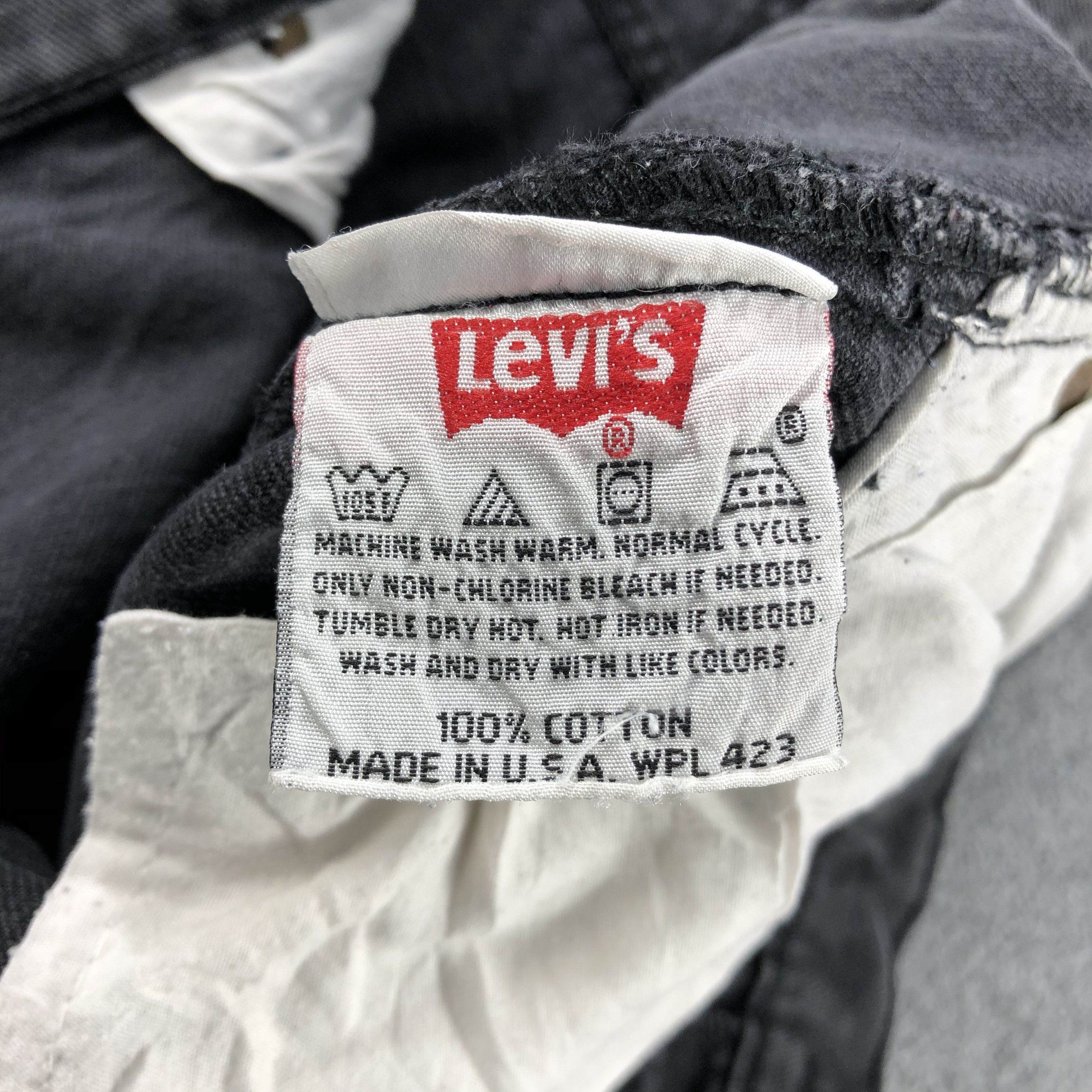 Levi's × Vintage Vintage 90s Levis 501 Jeans-JM1630 Size US 37 - 10 Thumbnail