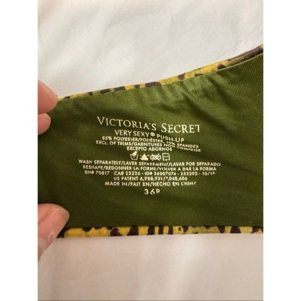 Other Victoria’s Secret Very Sexy Push Up Bra 36C Leopard Print Size ONE SIZE - 6 Thumbnail