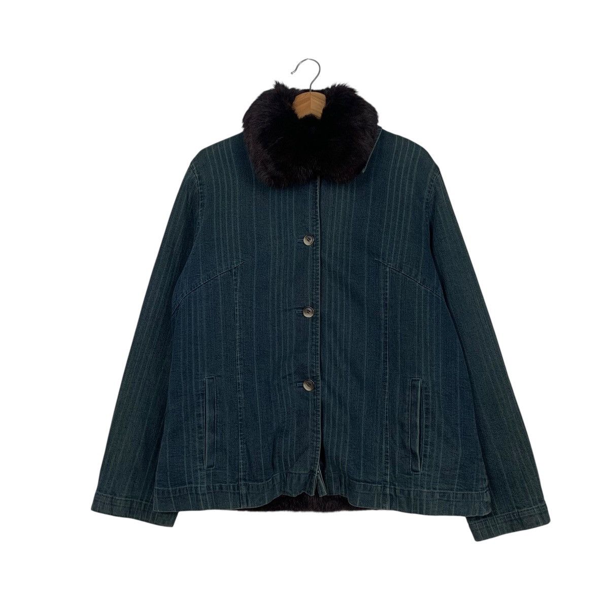 Japanese Brand Japanese Brand Sashiko Fur Jacket Size M / US 6-8 / IT 42-44 - 1 Thumbnail