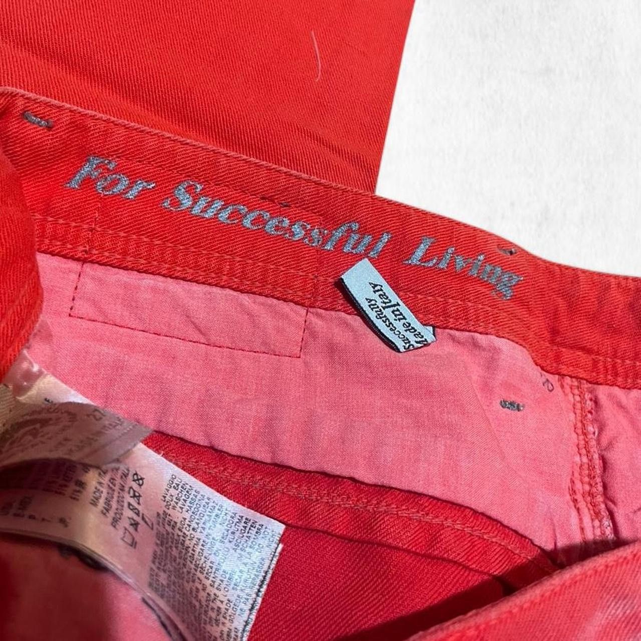 Diesel Diesel archival Vintage KRAYVER red denim overdyed Size US 27 - 8 Thumbnail