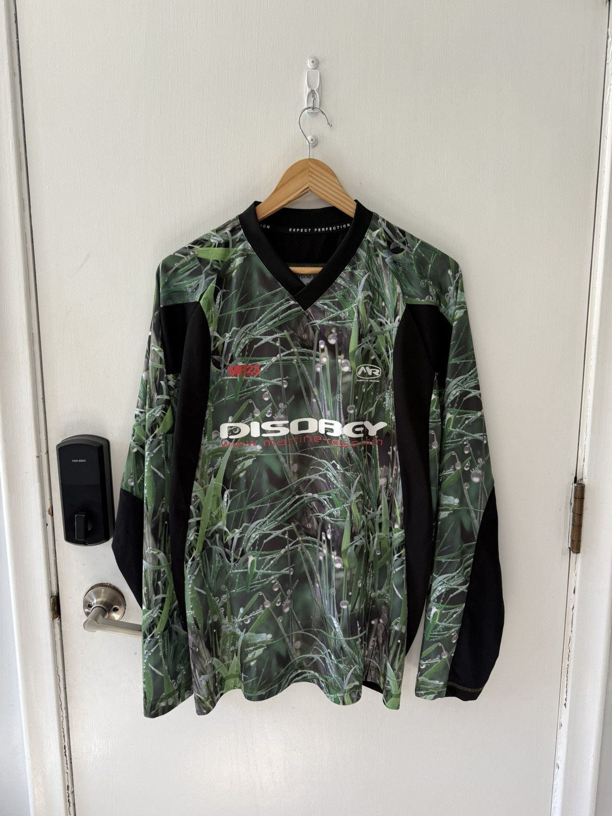 Martine Rose Martine Rose Grass Paneled Football Jersey Size US M / EU 48-50 / 2 - 1 Thumbnail