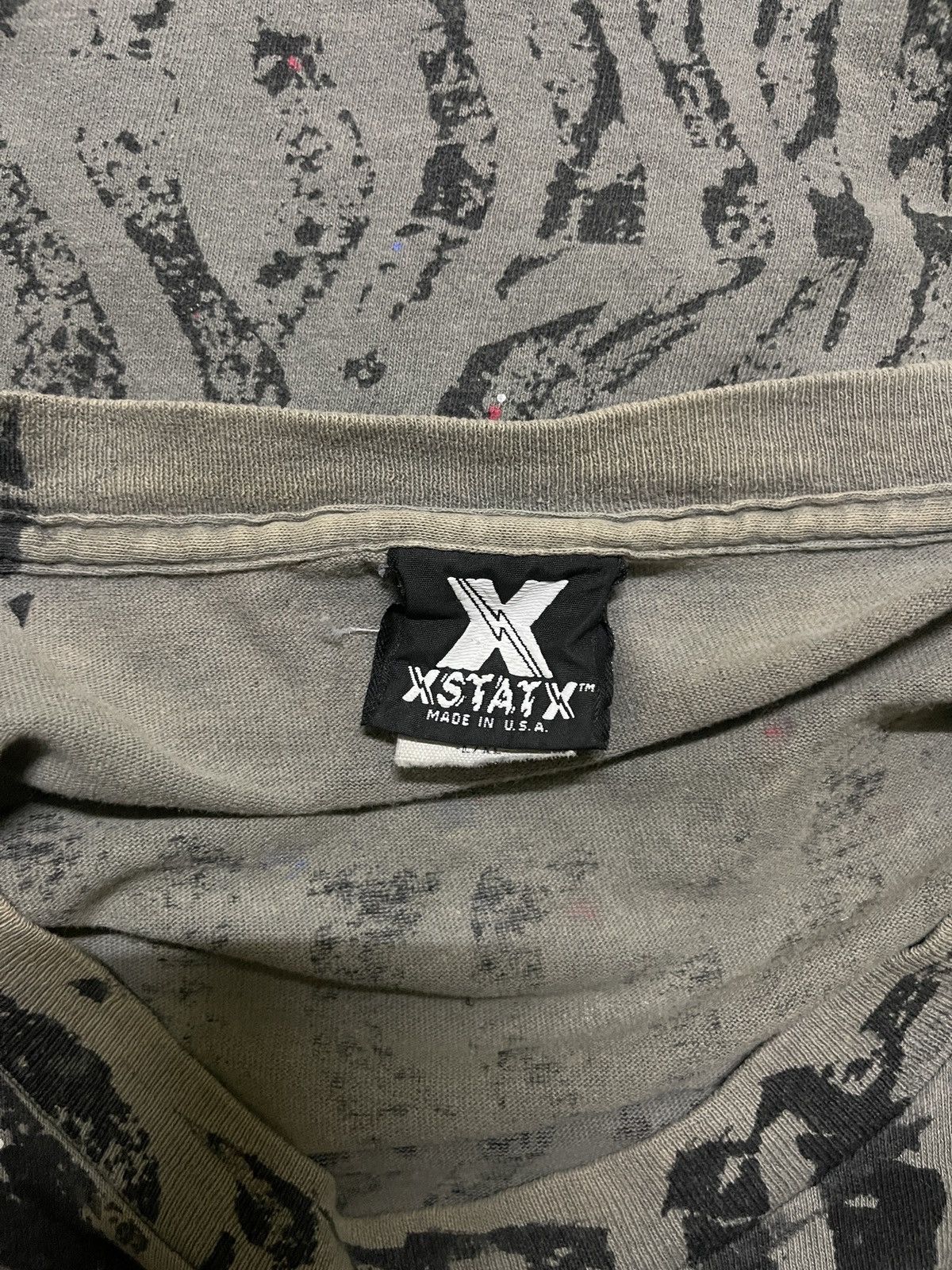 Vintage Vintage Xstatx Full Print T Shirt Size US XL / EU 56 / 4 - 16 Thumbnail