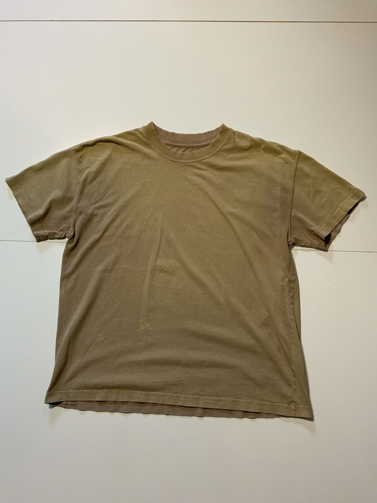 Allsaints Allsaints Kyan Vintage Organic Cotton Ribbed Collar T-Shirt Size US S / EU 44-46 / 1 - 1 Thumbnail