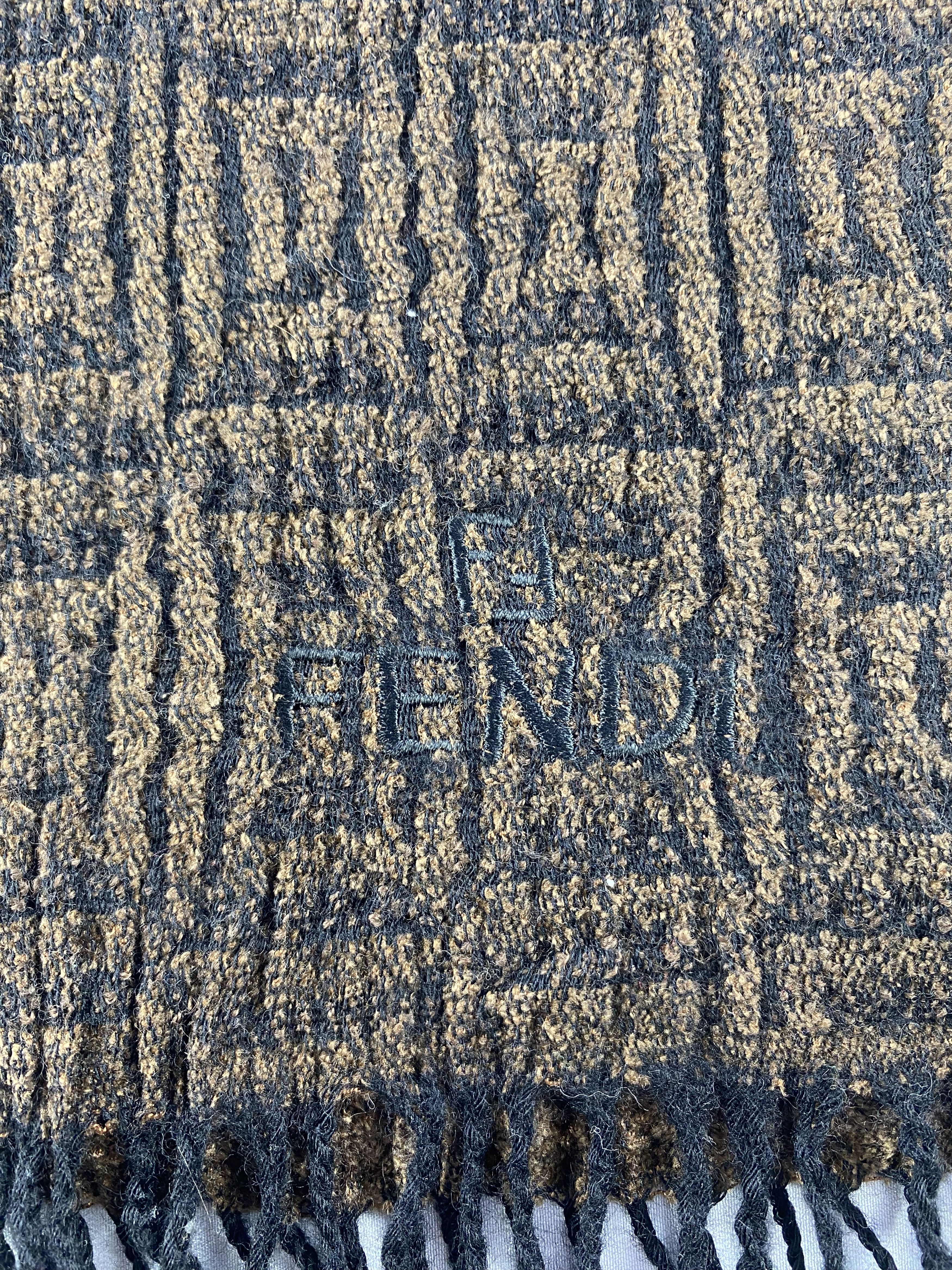 Fendi × Vintage Fendi Scarf / Muffler / Neckwear Size ONE SIZE - 4 Thumbnail