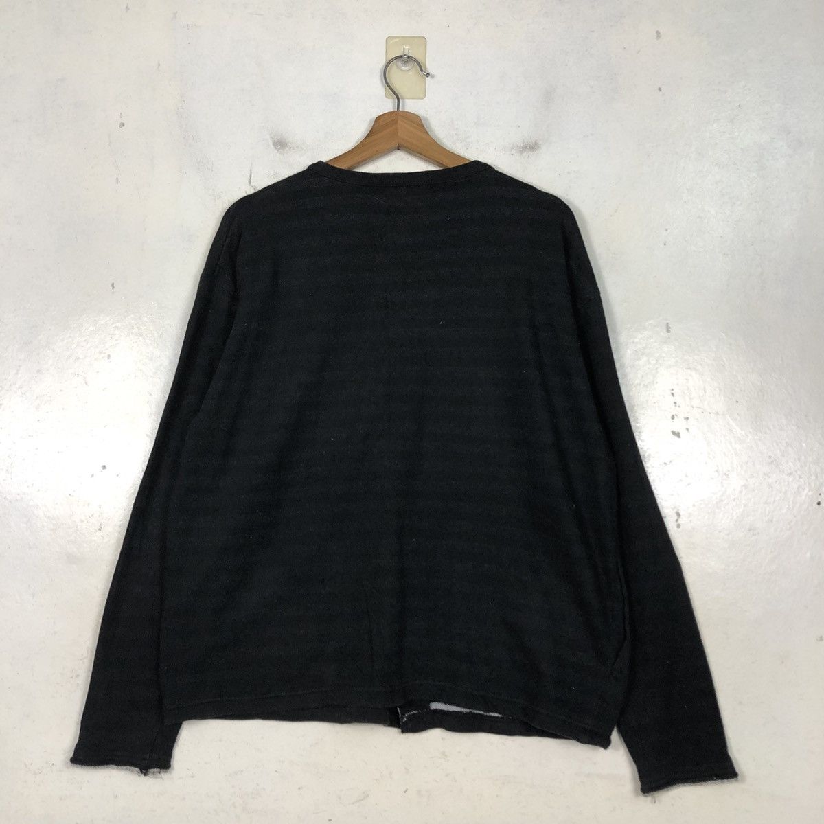 Issey Miyake 📌Vintage Snap Button Cardigan Moderm Blanket Striped Size US L / EU 52-54 / 3 - 10 Thumbnail