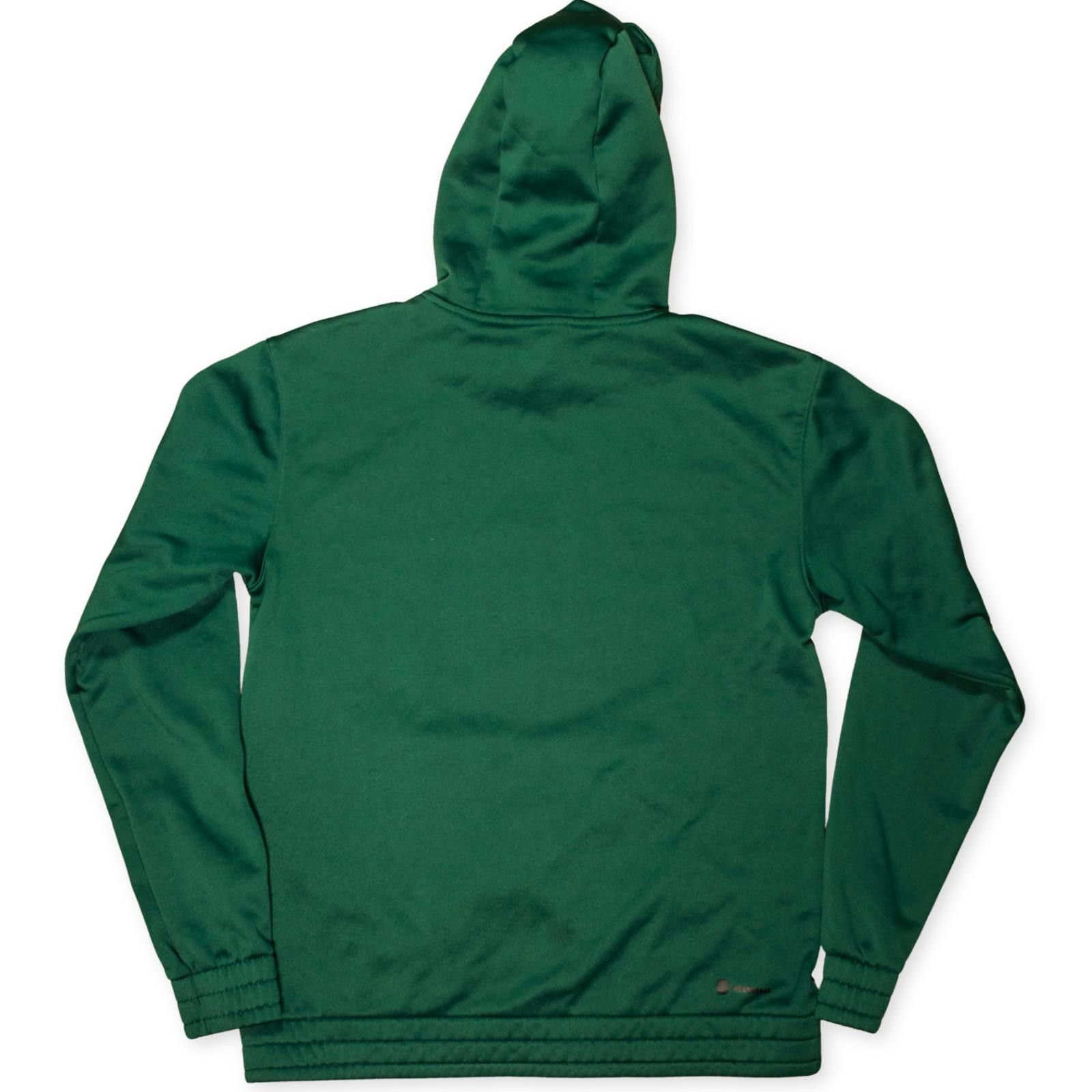 Adidas Adidas Green Hoodie Small Pullover w/ Gray Trim Size US S / EU 44-46 / 1 - 3 Thumbnail