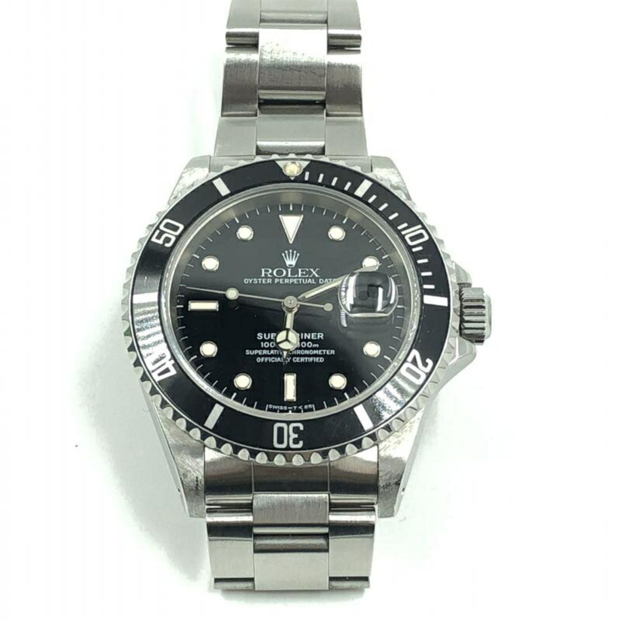 image of Rolex 16610 Submariner Date Watch T Number Automatic Winding, Women's