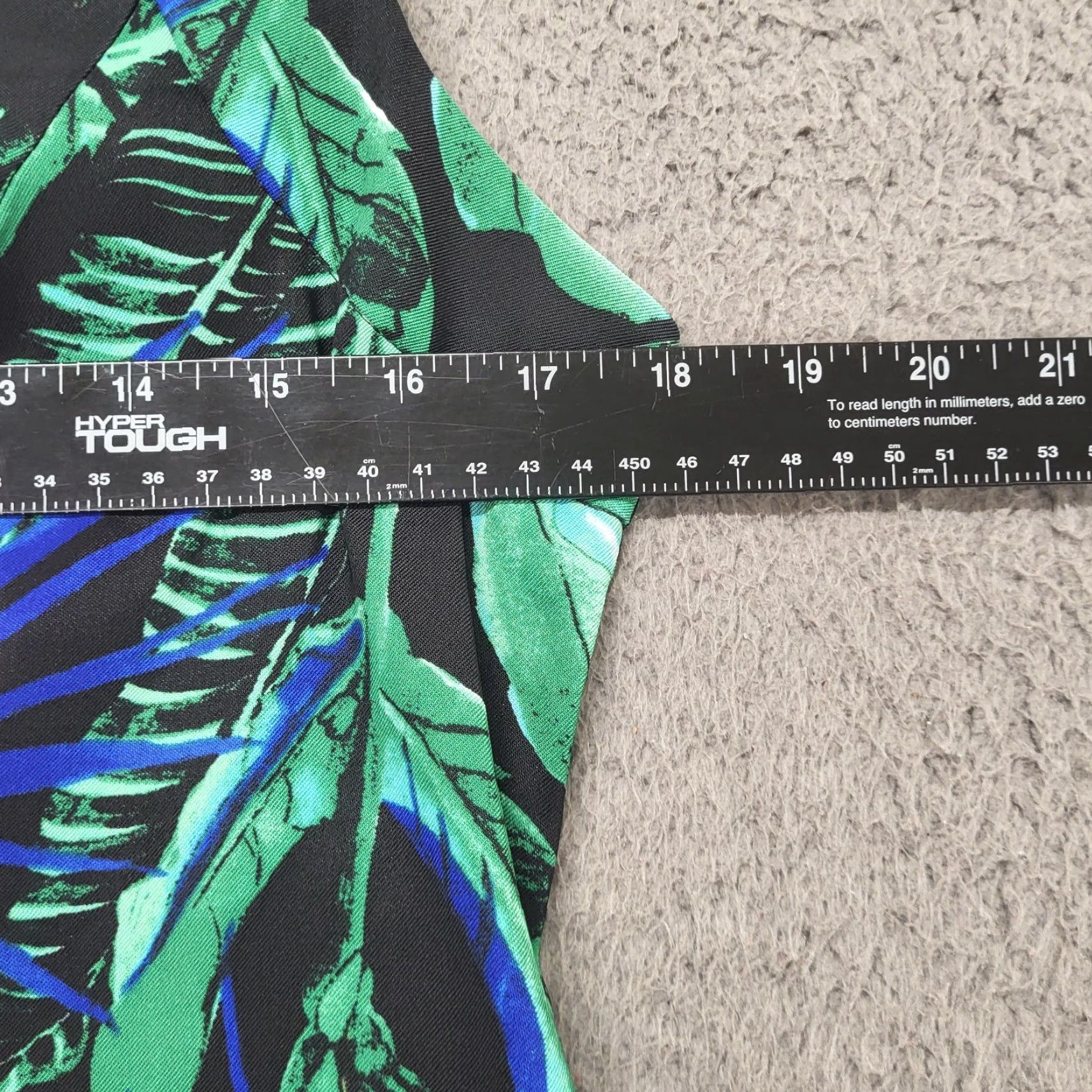 Vintage Connected Dress Womens Size 12 Black Tropical Floral Cruise Travel Brunch Size XL / US 12-14 / IT 48-50 - 7 Thumbnail