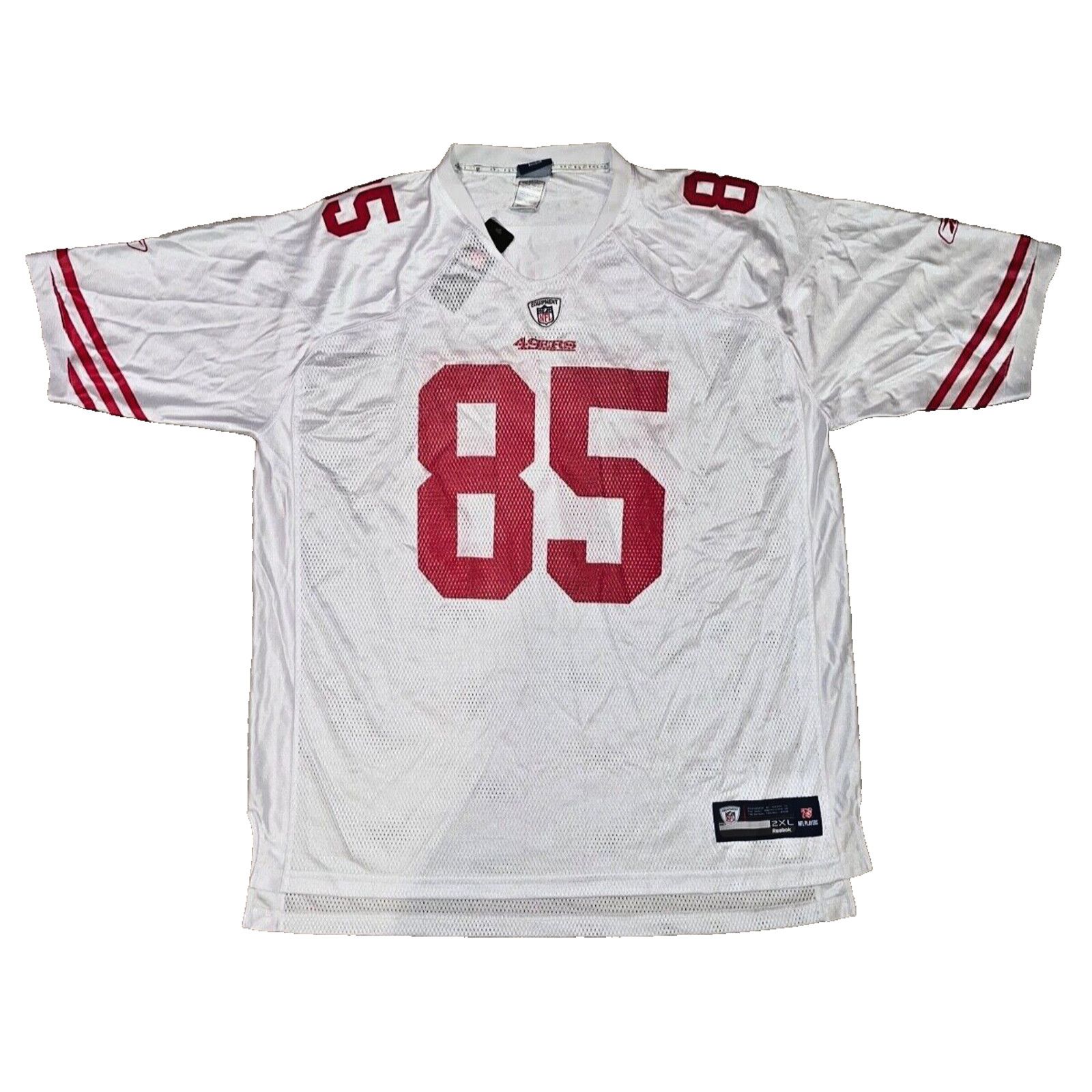 Reebok San Francisco 49ers Vernon Davis Reebok Jersey 2XL NWT Size US XXL / EU 58 / 5 - 3 Thumbnail