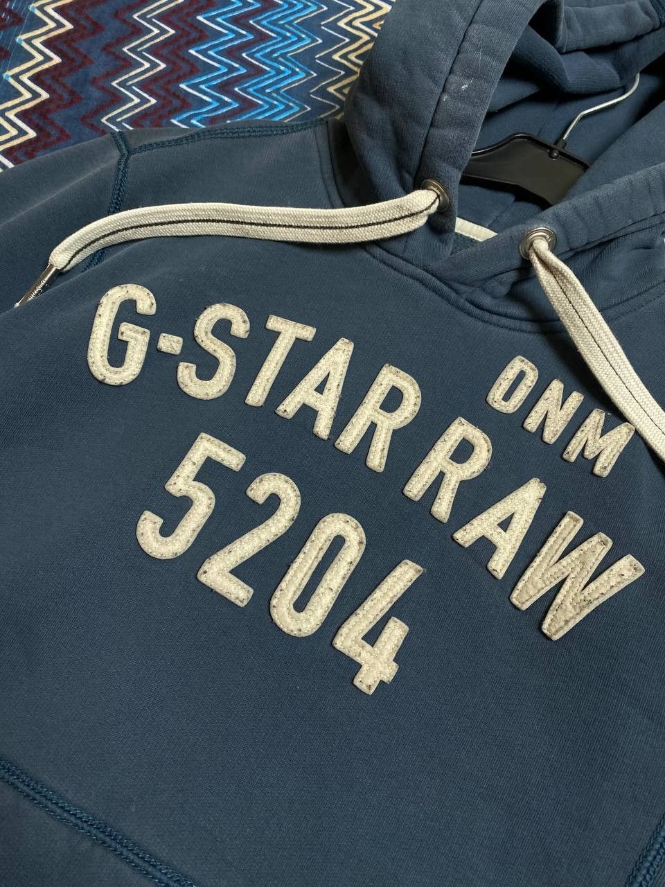 G-Star 🦂VNTG G-STAR Raw Washed Zip Up Hoodie with Rivets Size US S / EU 44-46 / 1 - 3 Thumbnail