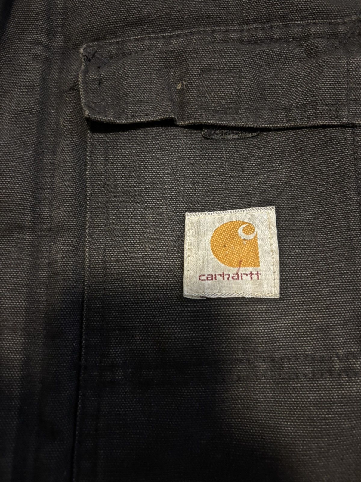 Carhartt Distressed Carhartt Detroit Jacket Corduroy Collar Faded Size US L / EU 52-54 / 3 - 3 Thumbnail