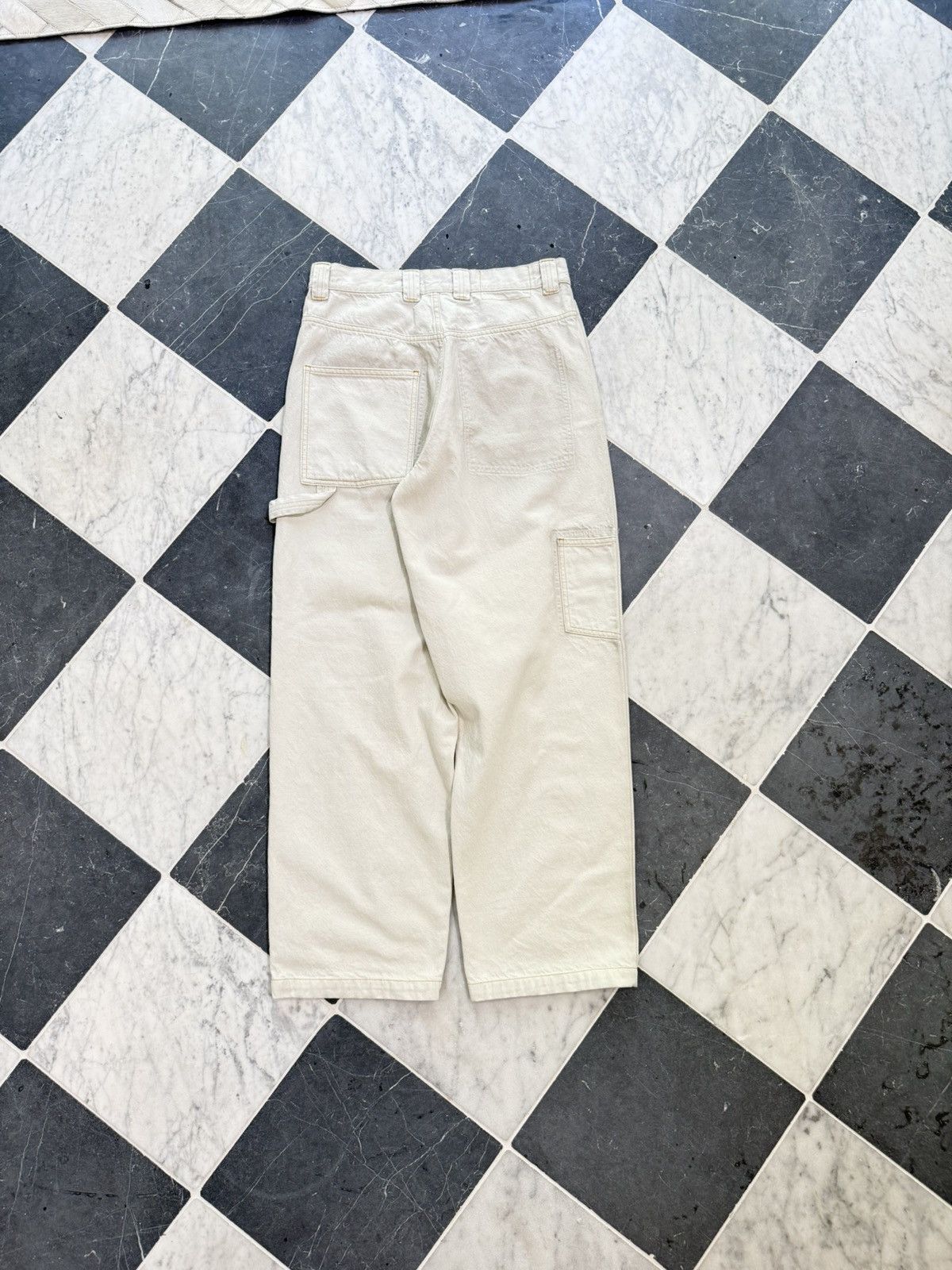 Maison Margiela Maison Margiela White Jeans Size US 30 / EU 46 - 2 Thumbnail