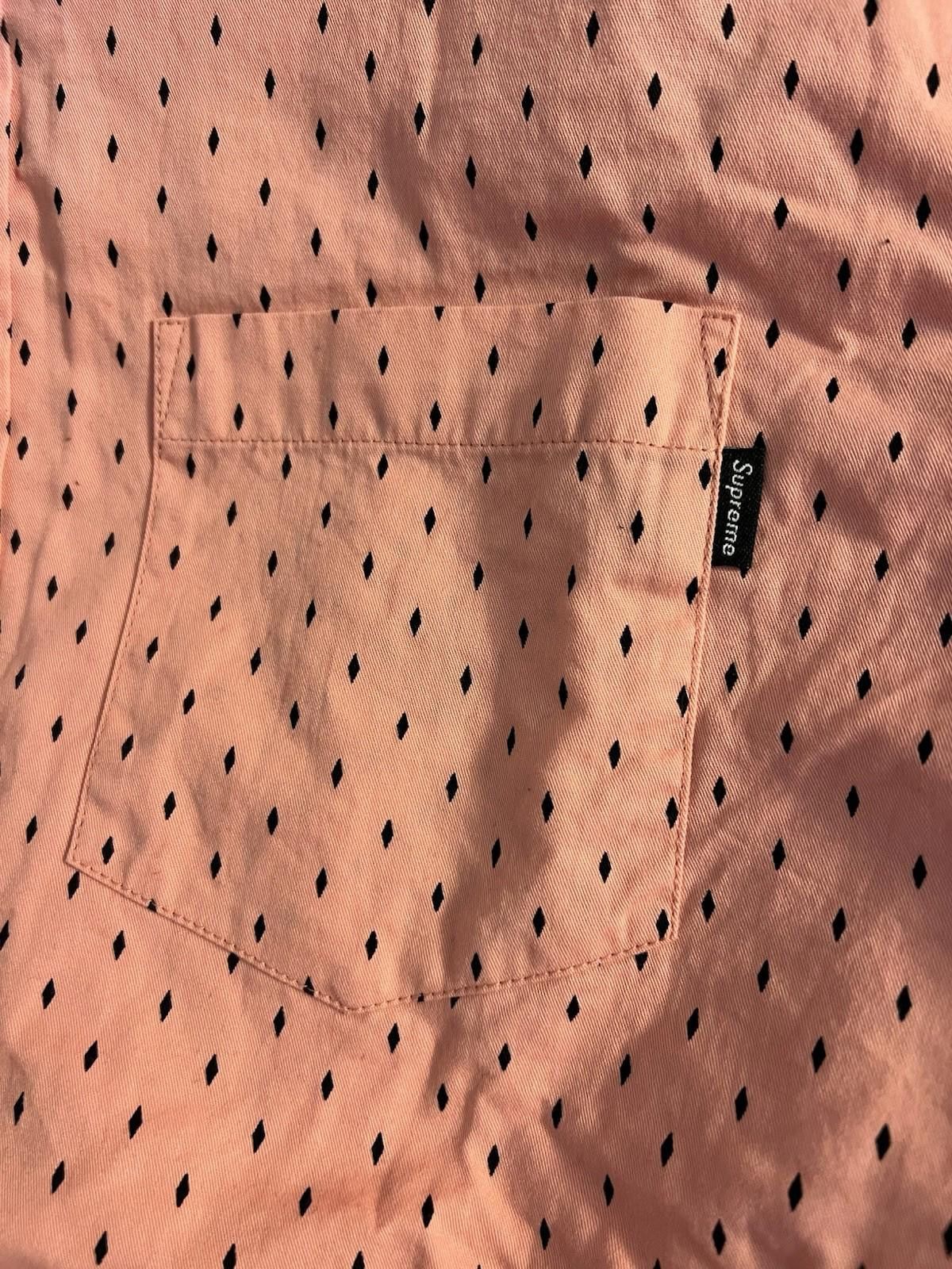 Supreme SS13 SUPREME DIAMOND SHIRT PINK LARGE 2013 Size US L / EU 52-54 / 3 - 10 Thumbnail