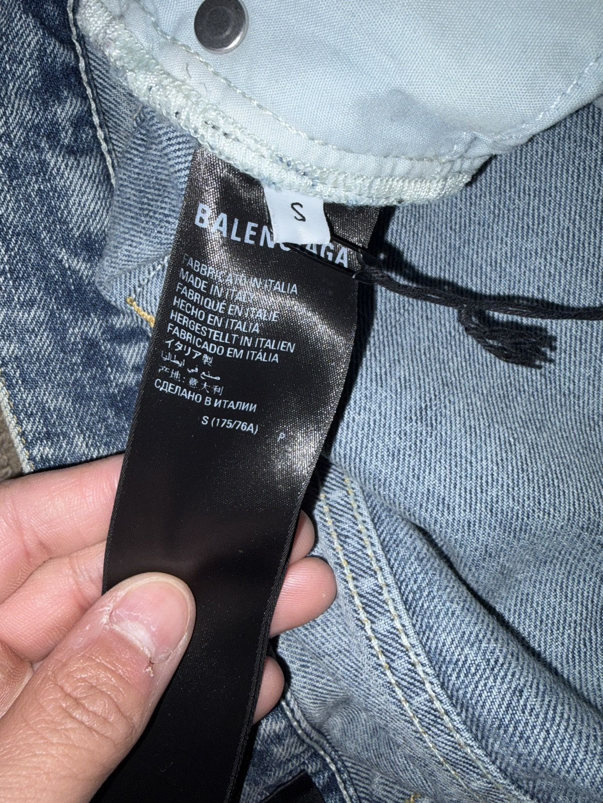 Balenciaga Balenciaga Lost Tape Flared Denim Size US 32 / EU 48 - 4 Thumbnail