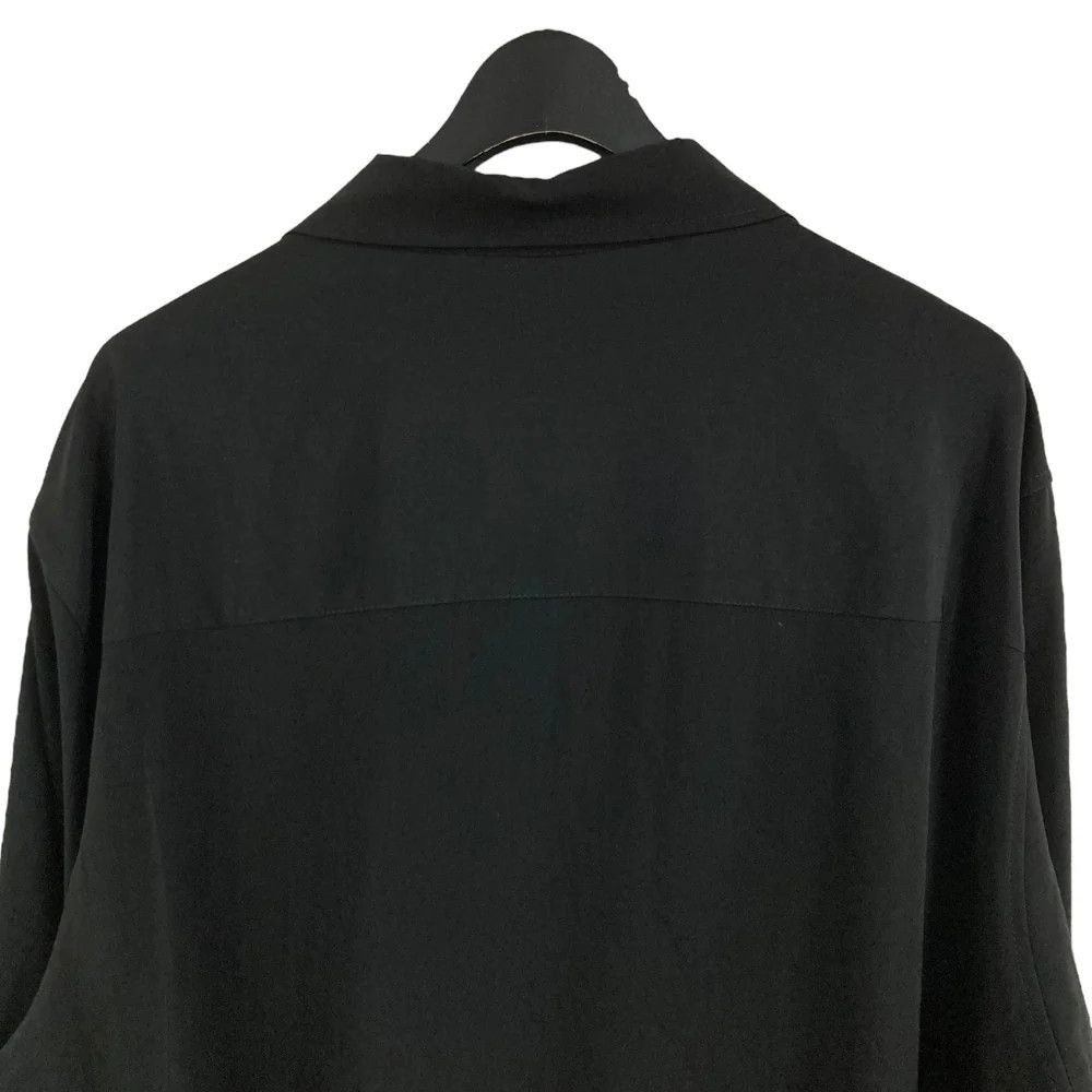 Yohji Yamamoto Yohji Yamamoto pour homme // Open collar tuxedo long shirt Size US M / EU 48-50 / 2 - 4 Thumbnail
