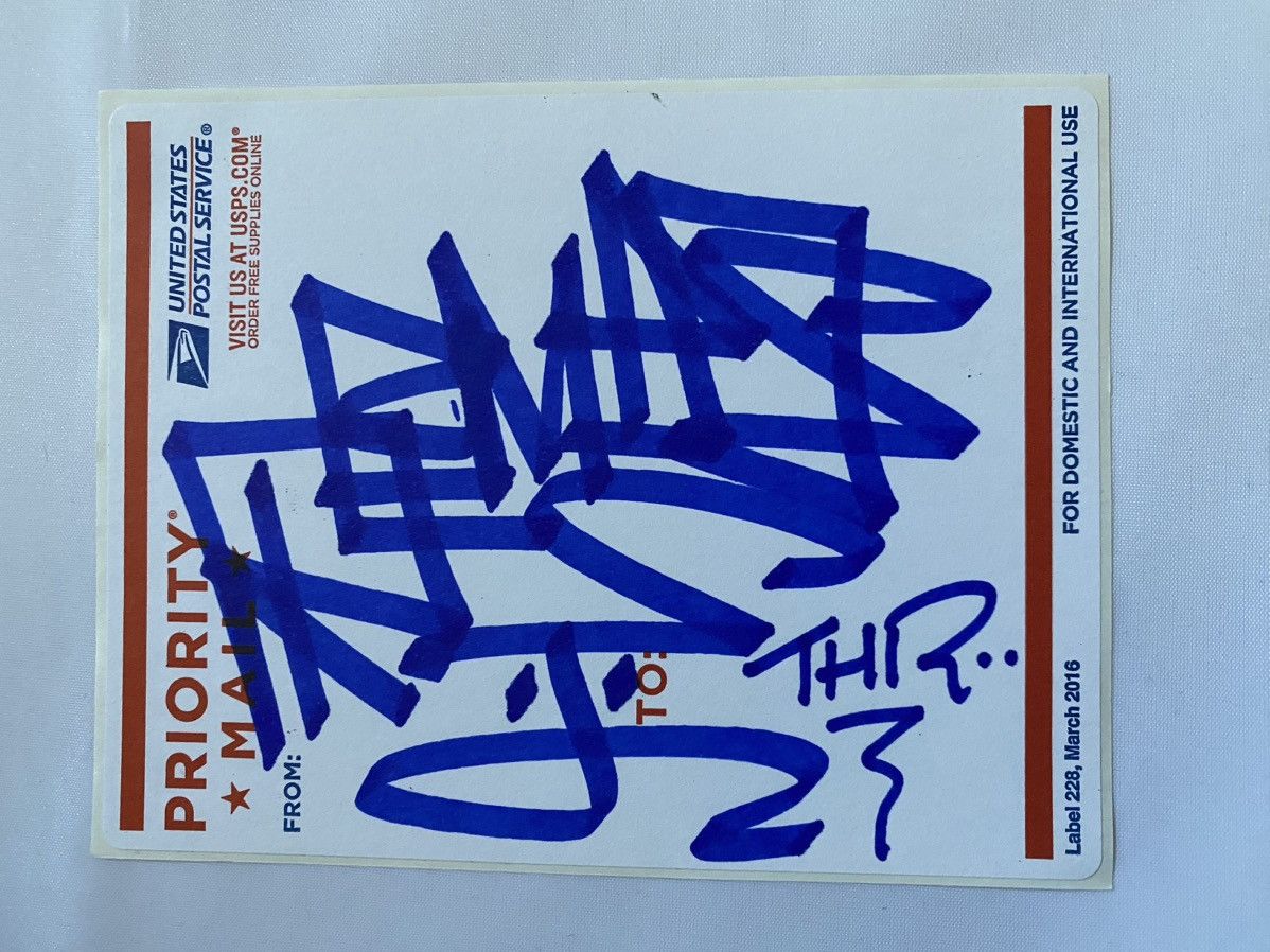 Other Remio graffiti sticker Barry McGee Irak Size ONE SIZE - 1 Preview