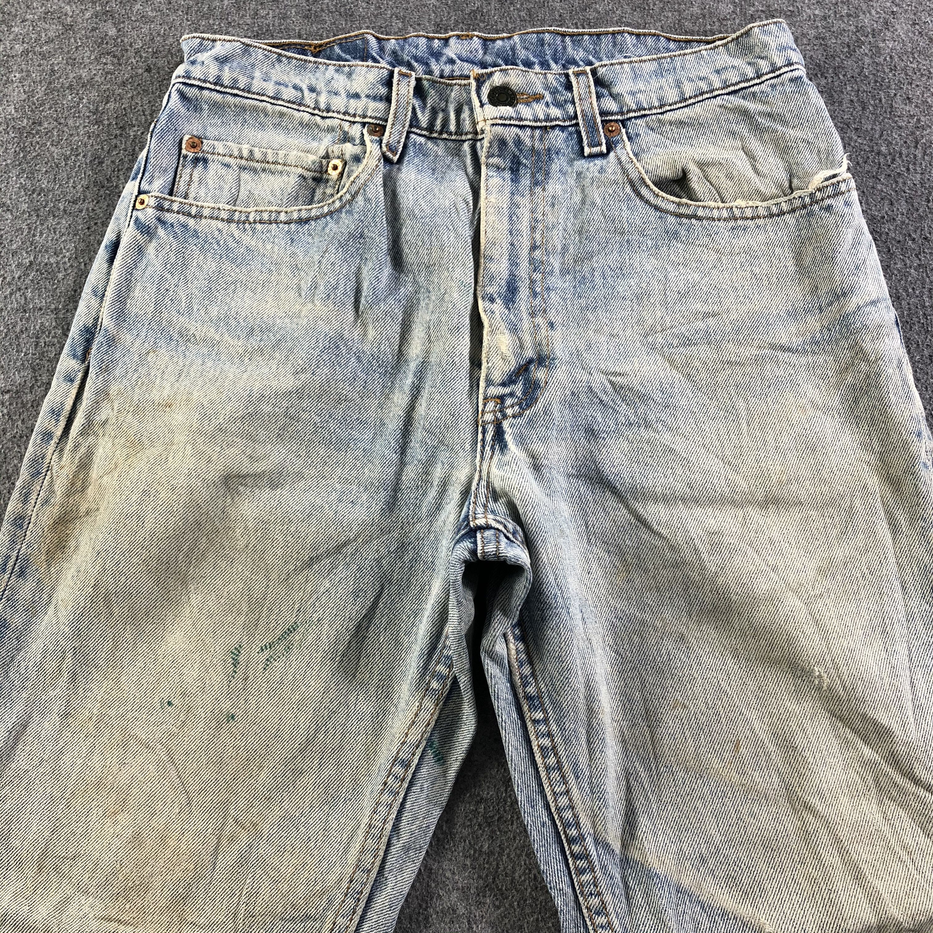 Levi's 90s Vintage Light Wash Levis 505 Jeans-J3371 Size US 31 - 3 Thumbnail
