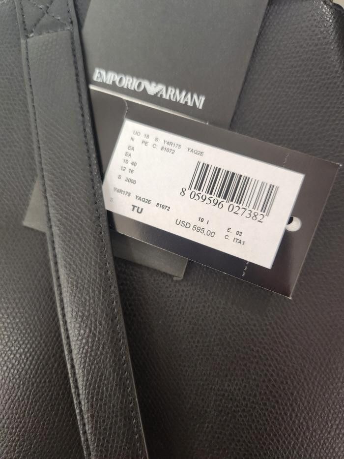 Emporio Armani Emporio armani 엠블럼 handle clutch Size ONE SIZE - 5 Thumbnail