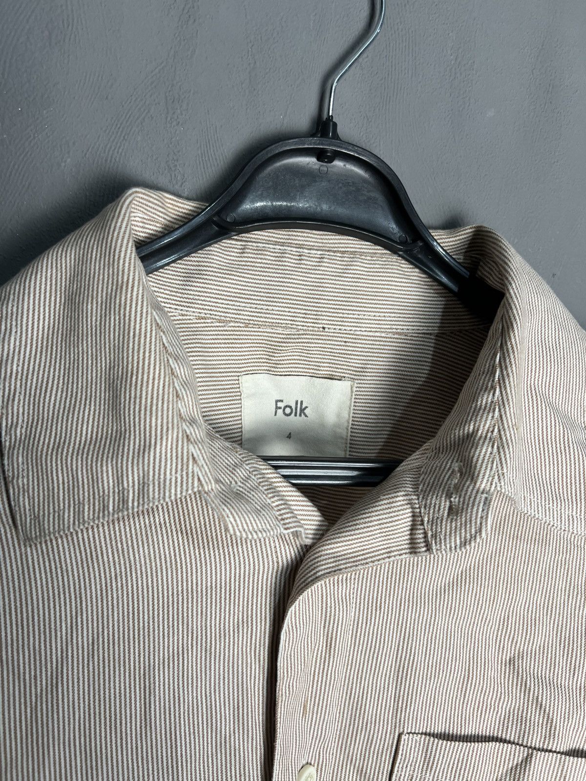 Folk Folk Shirt Long Sleeve Size US XL / EU 56 / 4 - 3 Thumbnail