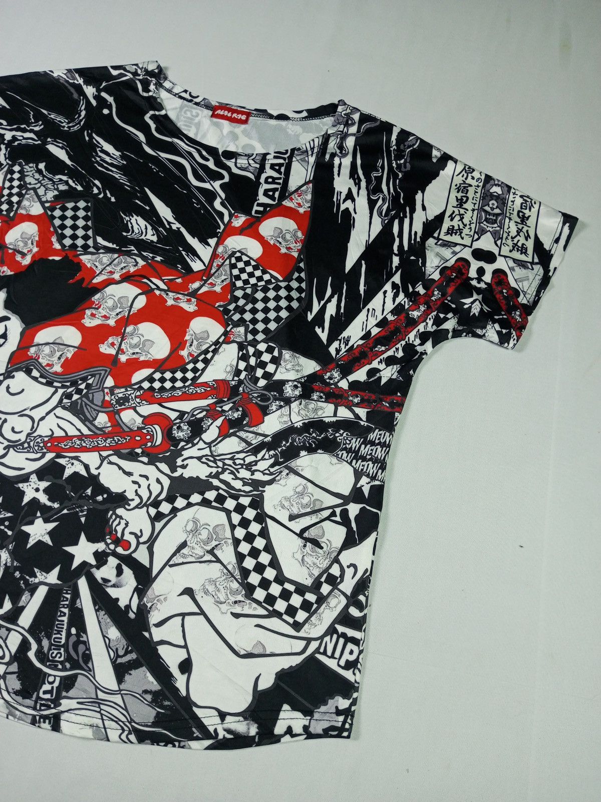 20471120 × Beauty Beast × KMRii Japanese Gothic Samurai AOP Sukajan Style Size US L / EU 52-54 / 3 - 3 Thumbnail