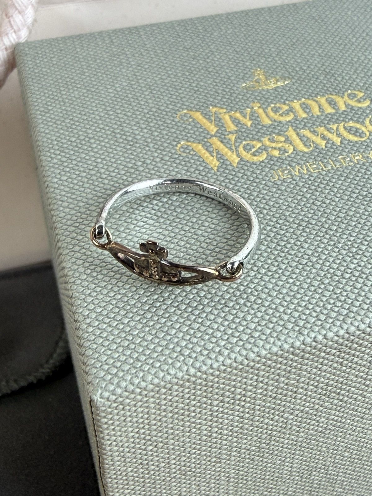 Vivienne Westwood Vivienne Westwood Vendome Ring 925 Silver Size XS Size ONE SIZE - 3 Thumbnail
