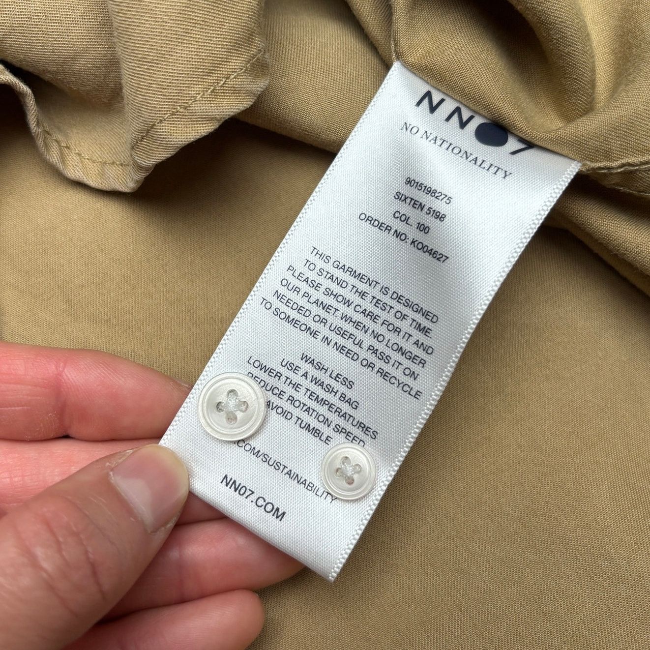 NN07 NN07 No Nationality Sixten 5198 Button Up Shirt Men's Small Size US S / EU 44-46 / 1 - 8 Thumbnail