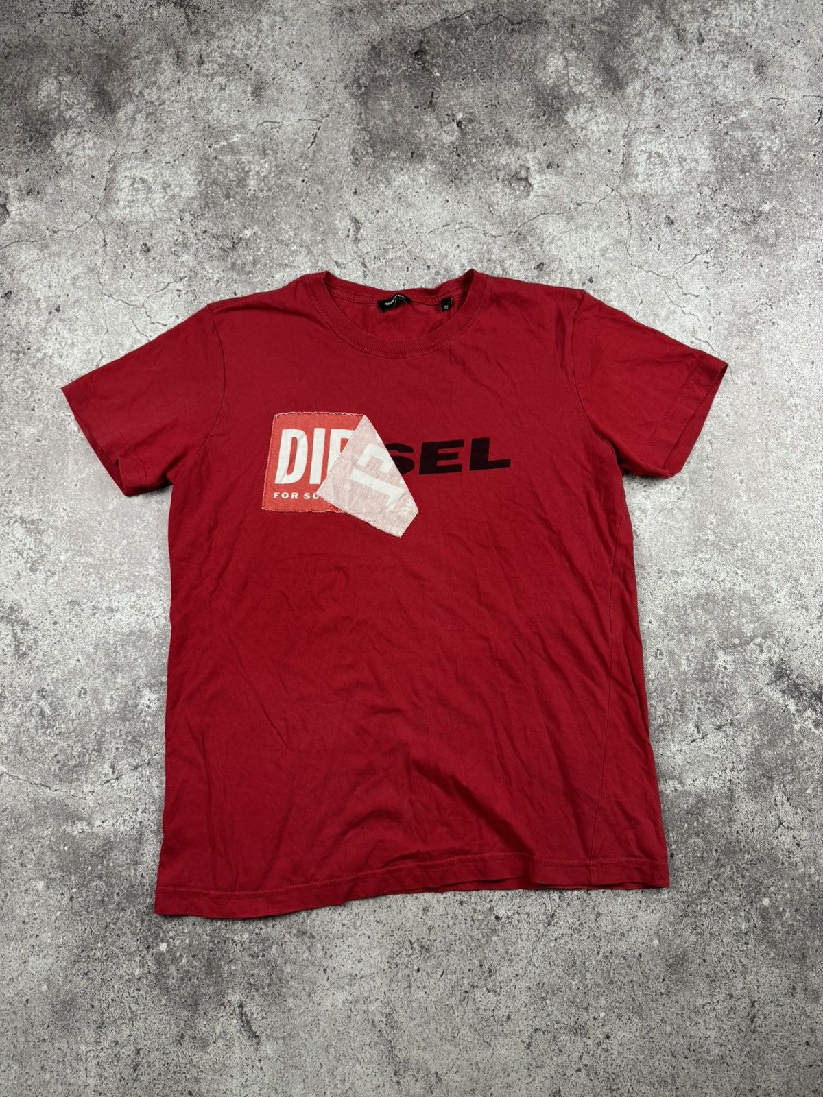 Diesel CRAZY FADED Y2K japan vibe diesel t-shirt 90s avant garde Size M / US 6-8 / IT 42-44 - 1 Thumbnail