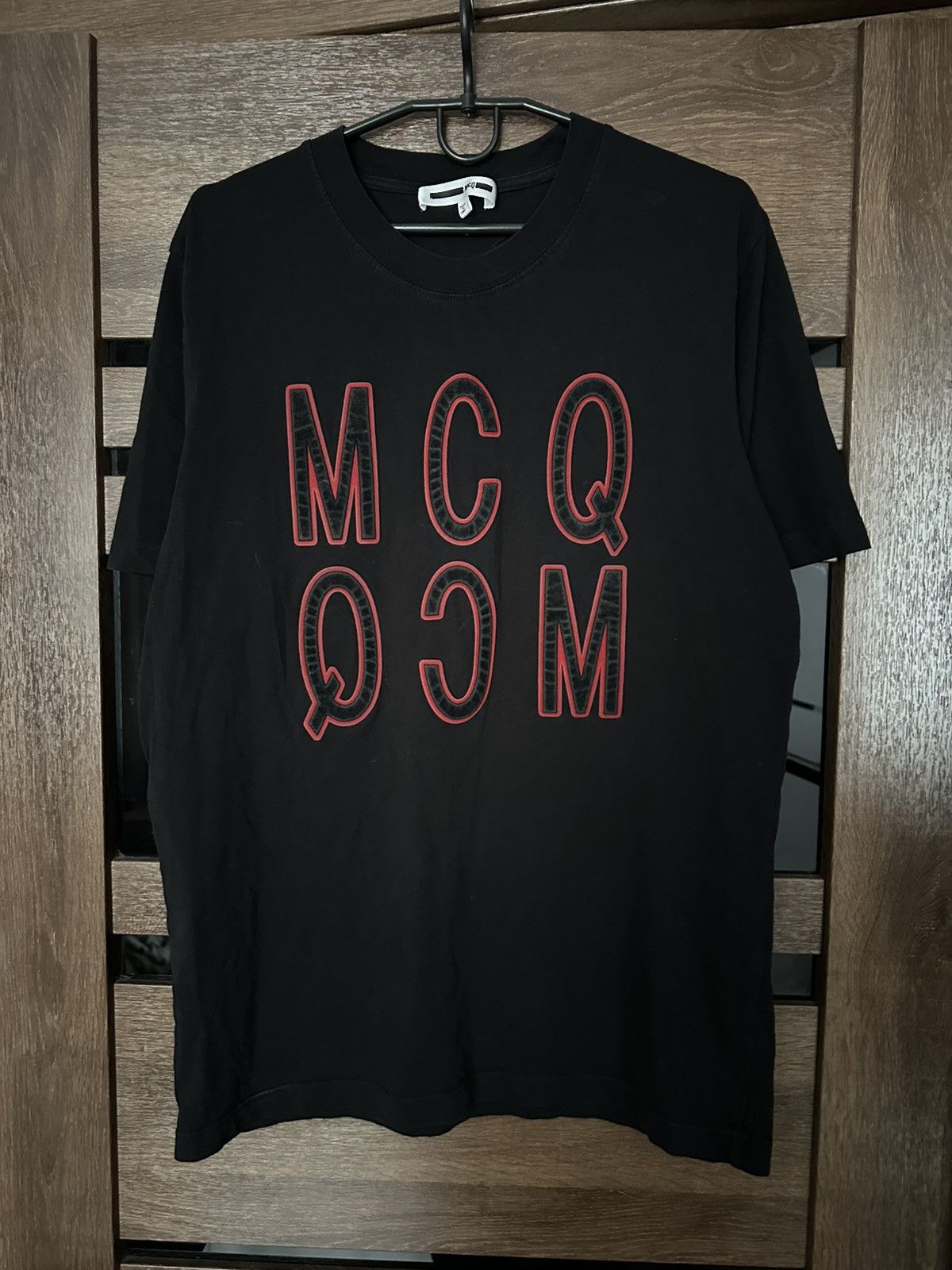 MCQ MCQ Alexander McQueen T-Shirt Big Logo Size US XL / EU 56 / 4 - 2 Thumbnail