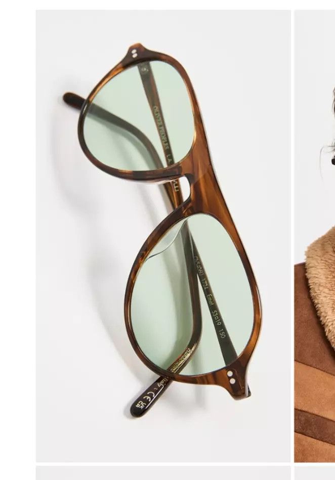 Oliver Peoples OLIVER PEOPLES Emet 50mm Navigator Optical Frames Size ONE SIZE - 11 Thumbnail