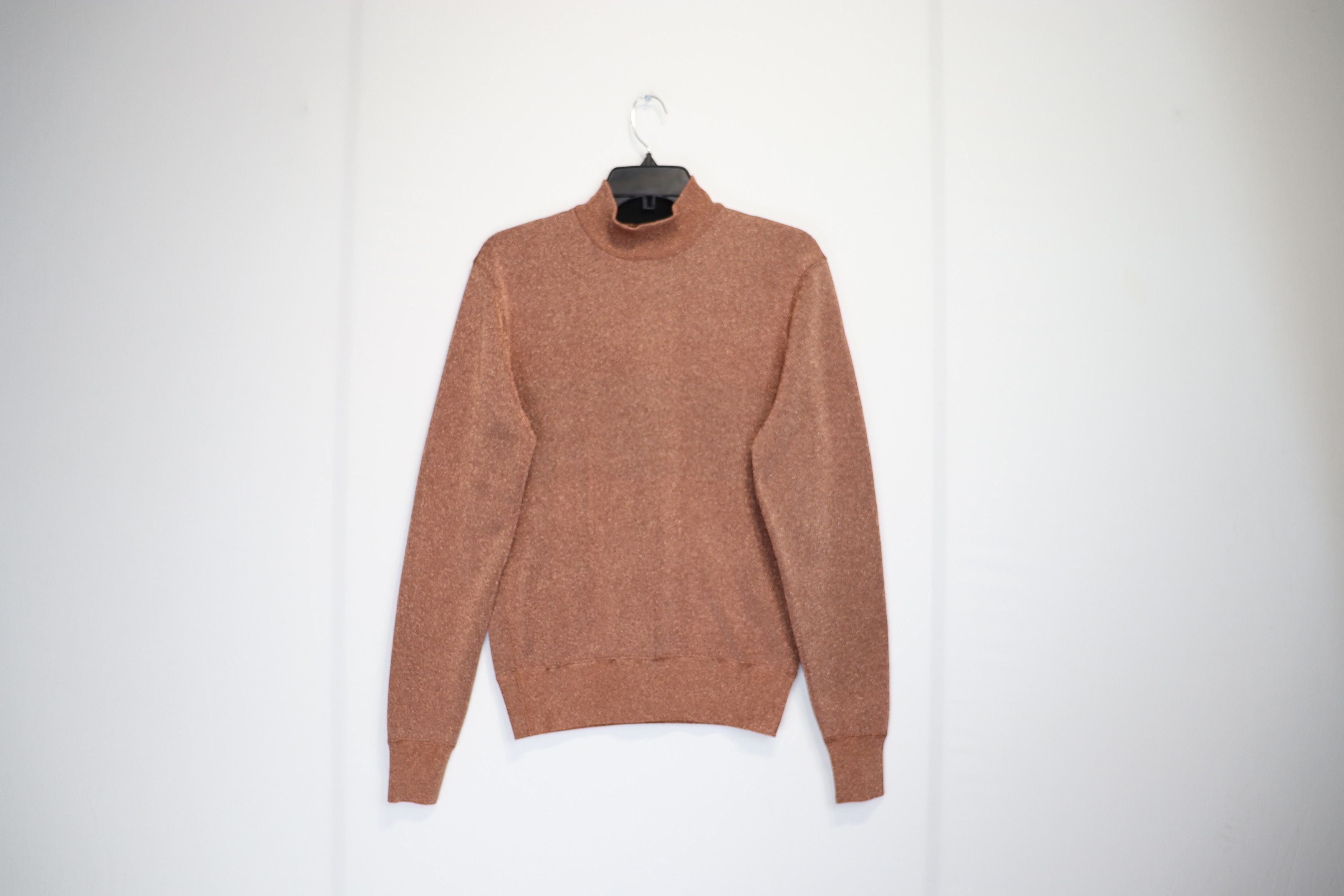image of Tom Ford O1Rshd1 Shimmer Turtleneck In Light Brown, Men's (Size Medium)