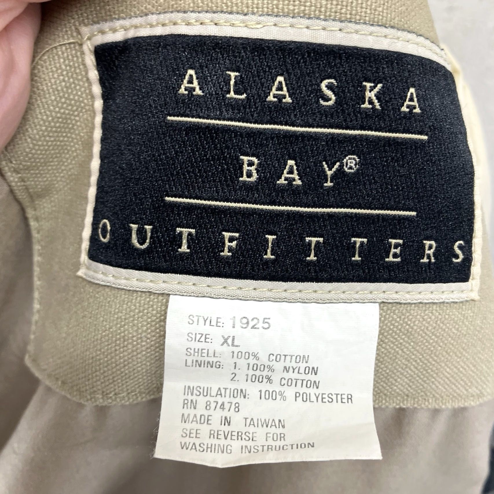 Vintage VINTAGE Alaska Bay Jacket Mens Barn Shirt? Size US XL / EU 56 / 4 - 4 Thumbnail