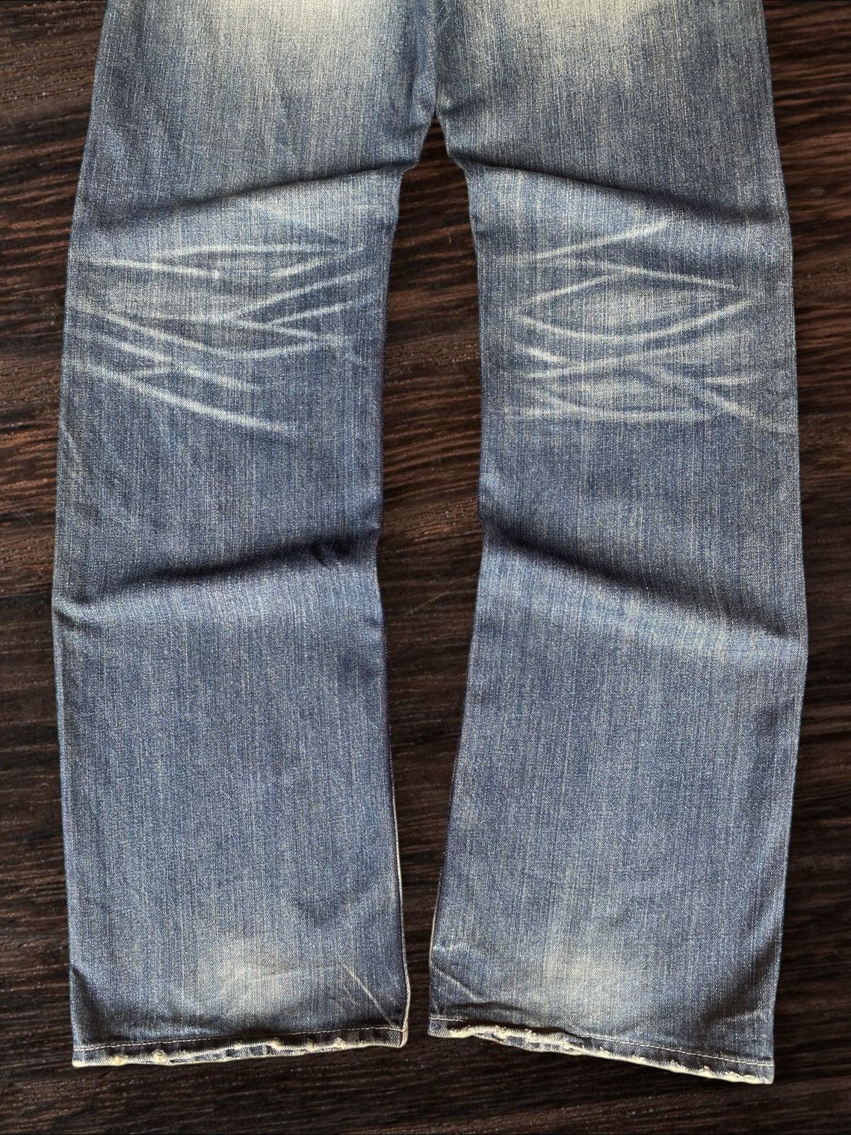 Takeo Kikuchi Takeo Kikuchi Jeans Y2K Style Distressed Straight Jeans Size US 31 - 6 Thumbnail