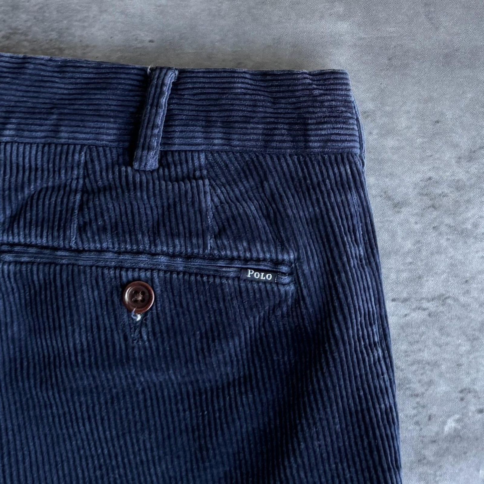 Polo Ralph Lauren × Vintage Vintage Polo Ralph Lauren Corduroy Skater Grunge Y2K Pants Size US 34 / EU 50 - 3 Thumbnail