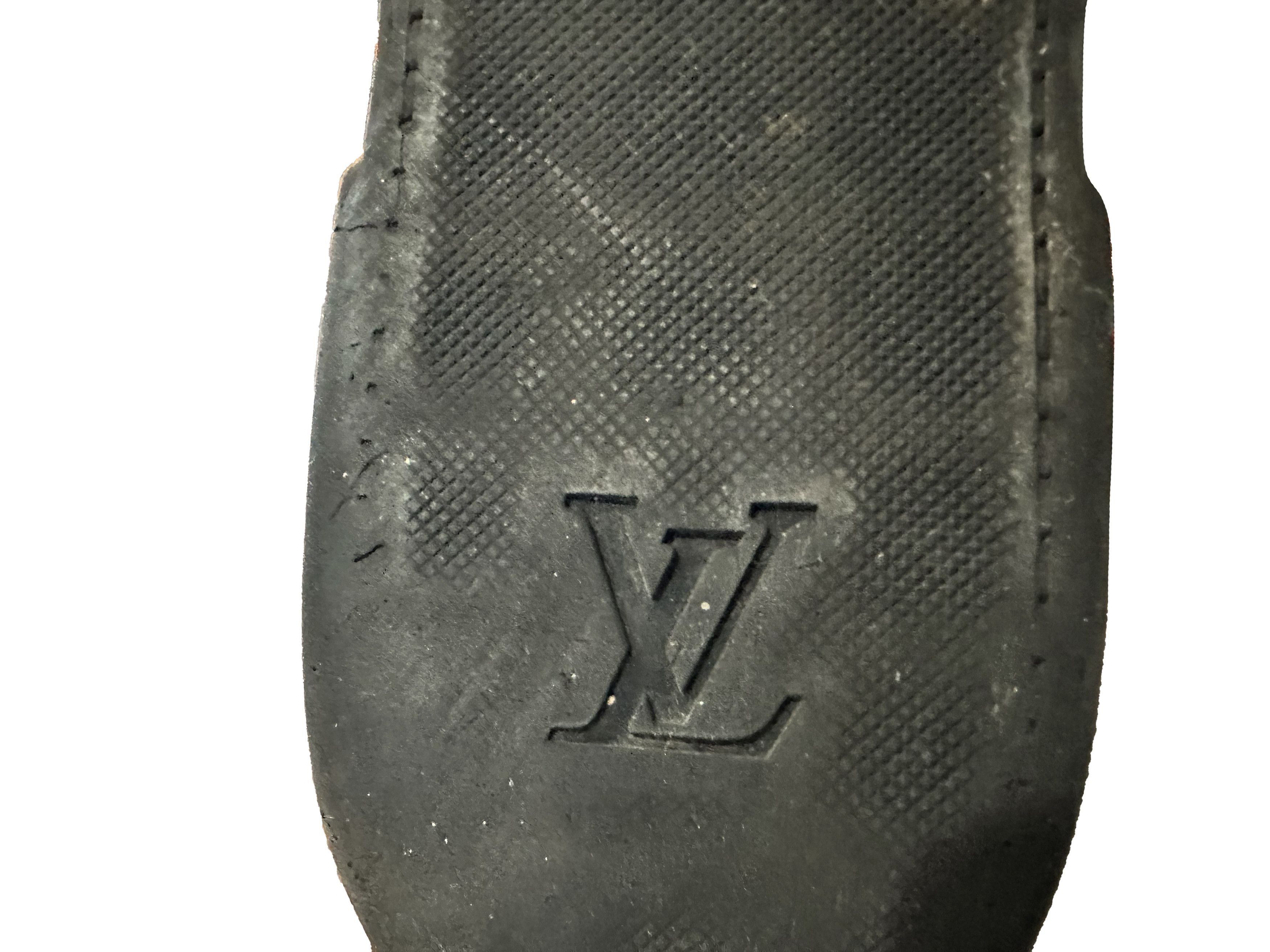 Louis Vuitton Louis Vuitton Men’s Black Monogram Sneakers Size US 8.5 / EU 41-42 - 3 Thumbnail