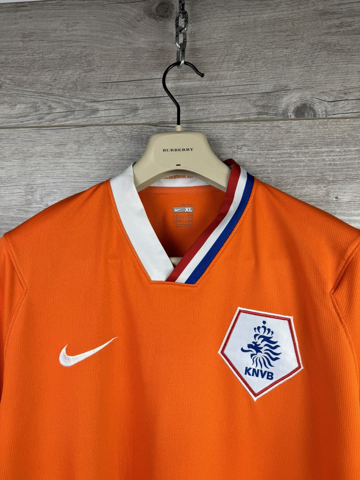 Nike × Vintage Netherlands 2008 - 2010 Home football Nike Soccer Jersey Size US XL / EU 56 / 4 - 5 Thumbnail