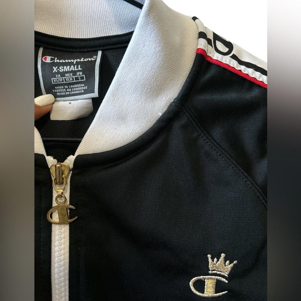 Champion Champion Track Jacket - Black/White - X-Small Size XS / US 0-2 / IT 36-38 - 2 Thumbnail